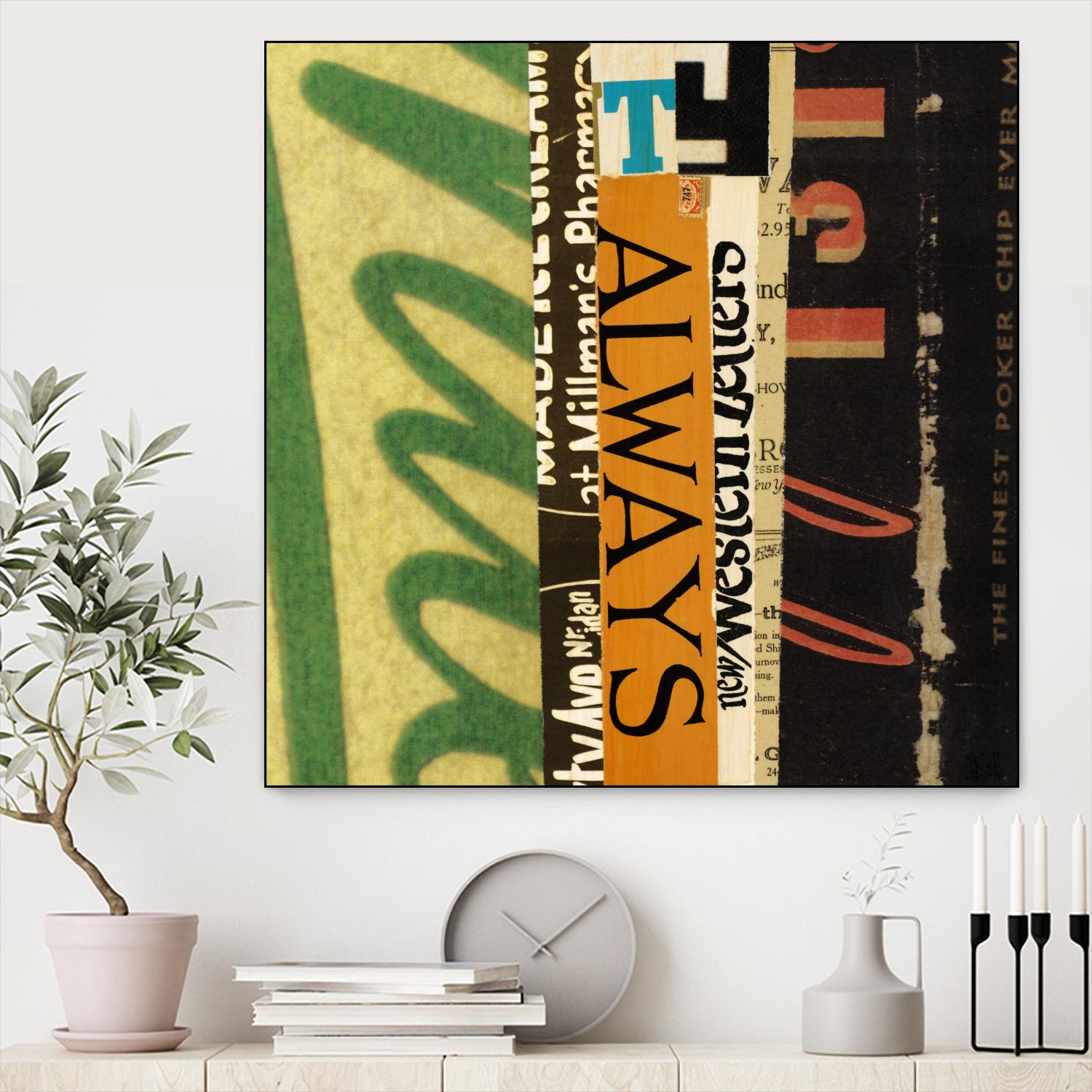 Emerge X by Kelsey Hochstatter on GIANT ART - green contemporary