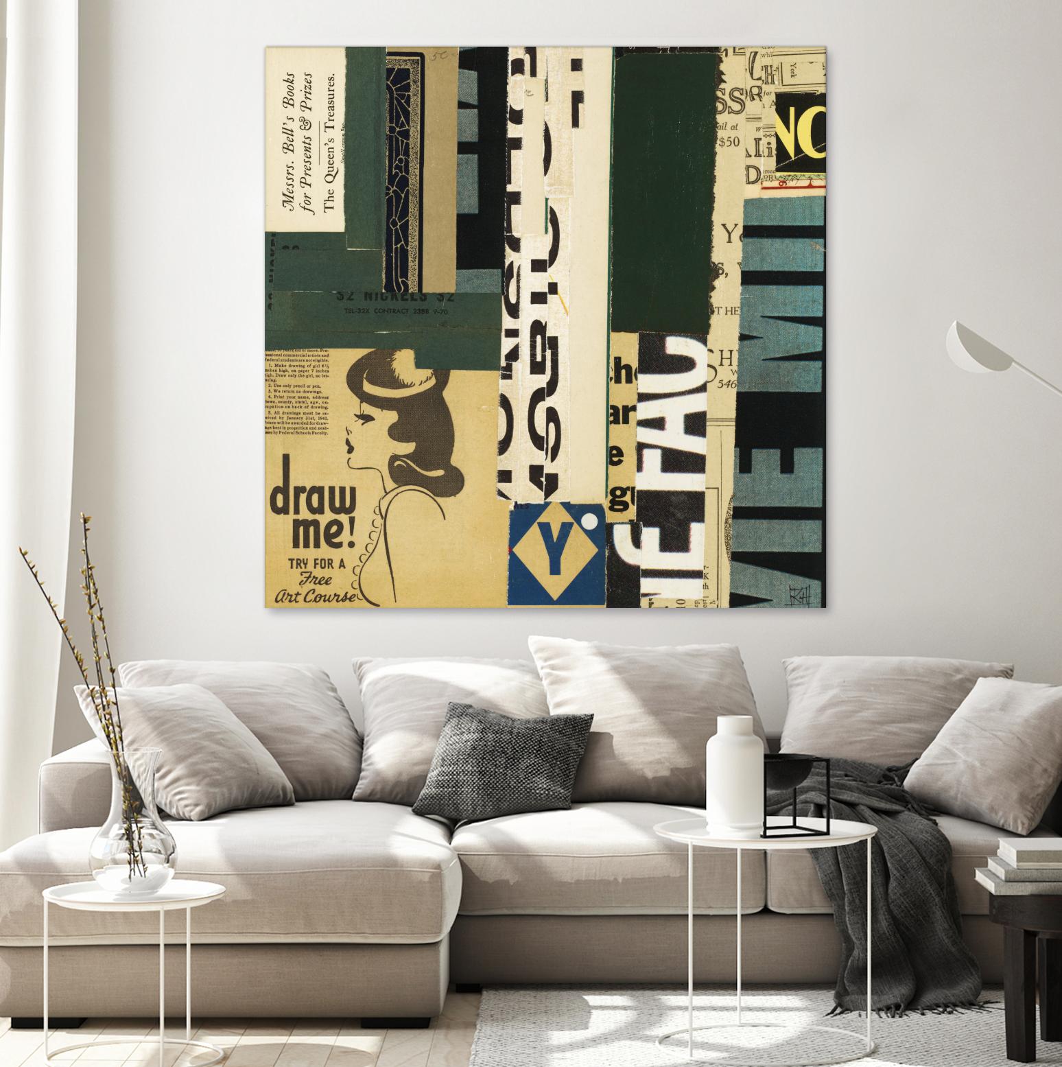 Emerge XIII by Kelsey Hochstatter on GIANT ART - green contemporary