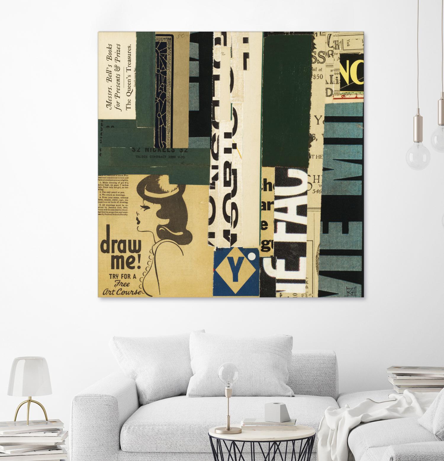 Emerge XIII by Kelsey Hochstatter on GIANT ART - green contemporary