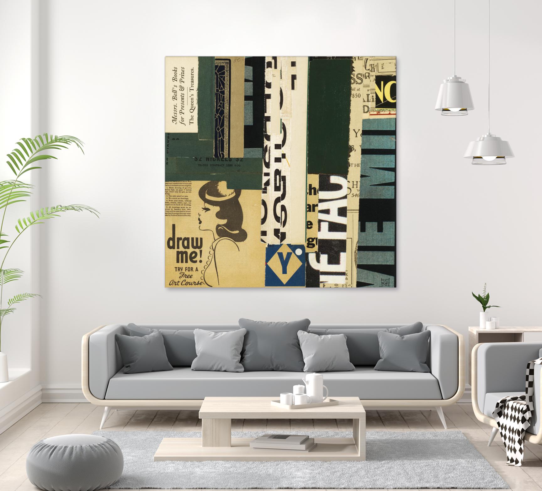 Emerge XIII by Kelsey Hochstatter on GIANT ART - green contemporary