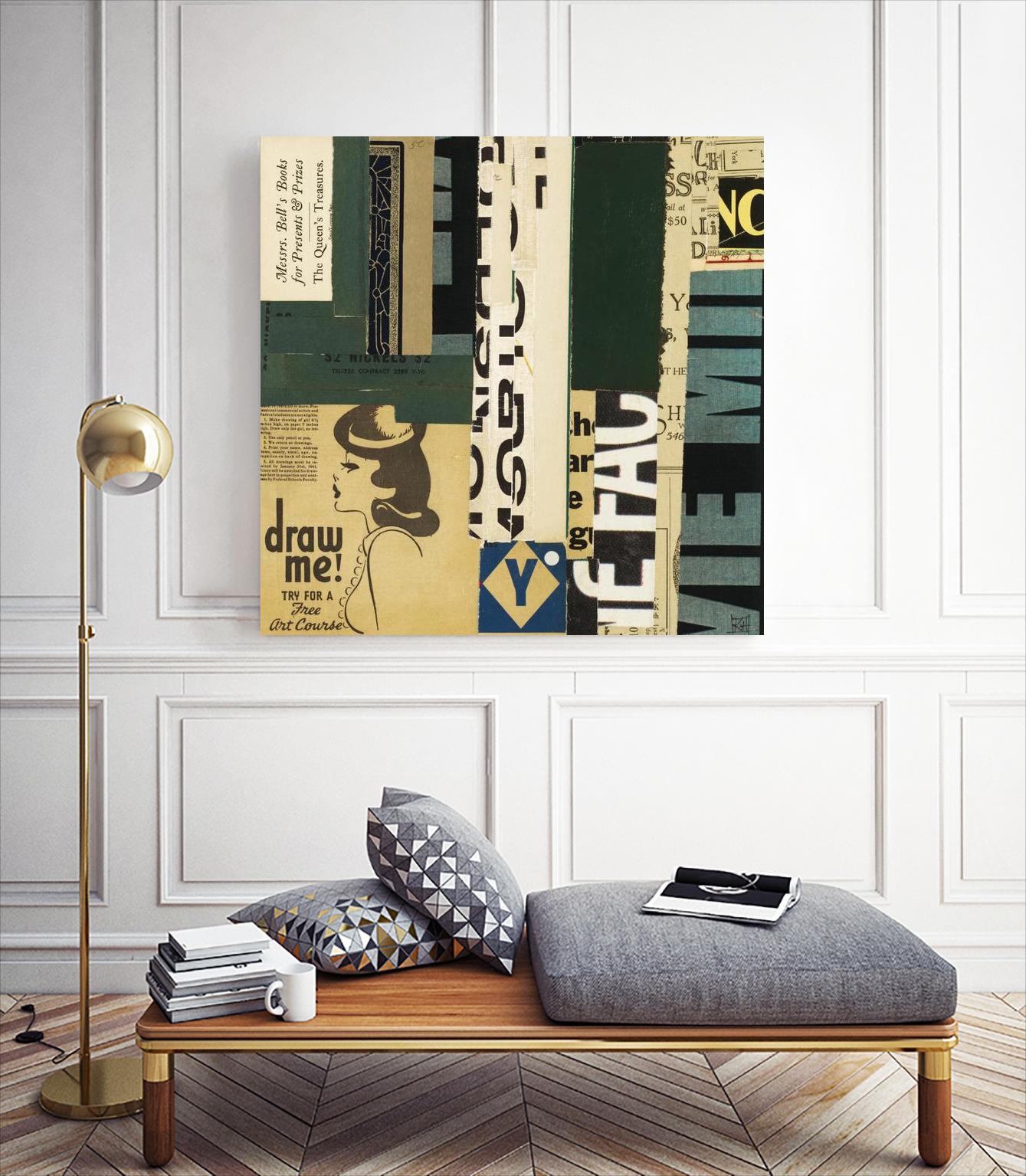 Emerge XIII by Kelsey Hochstatter on GIANT ART - green contemporary