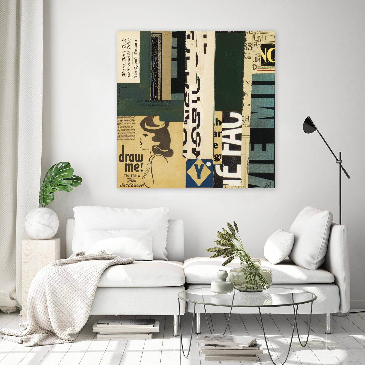 Emerge XIII by Kelsey Hochstatter on GIANT ART - green contemporary