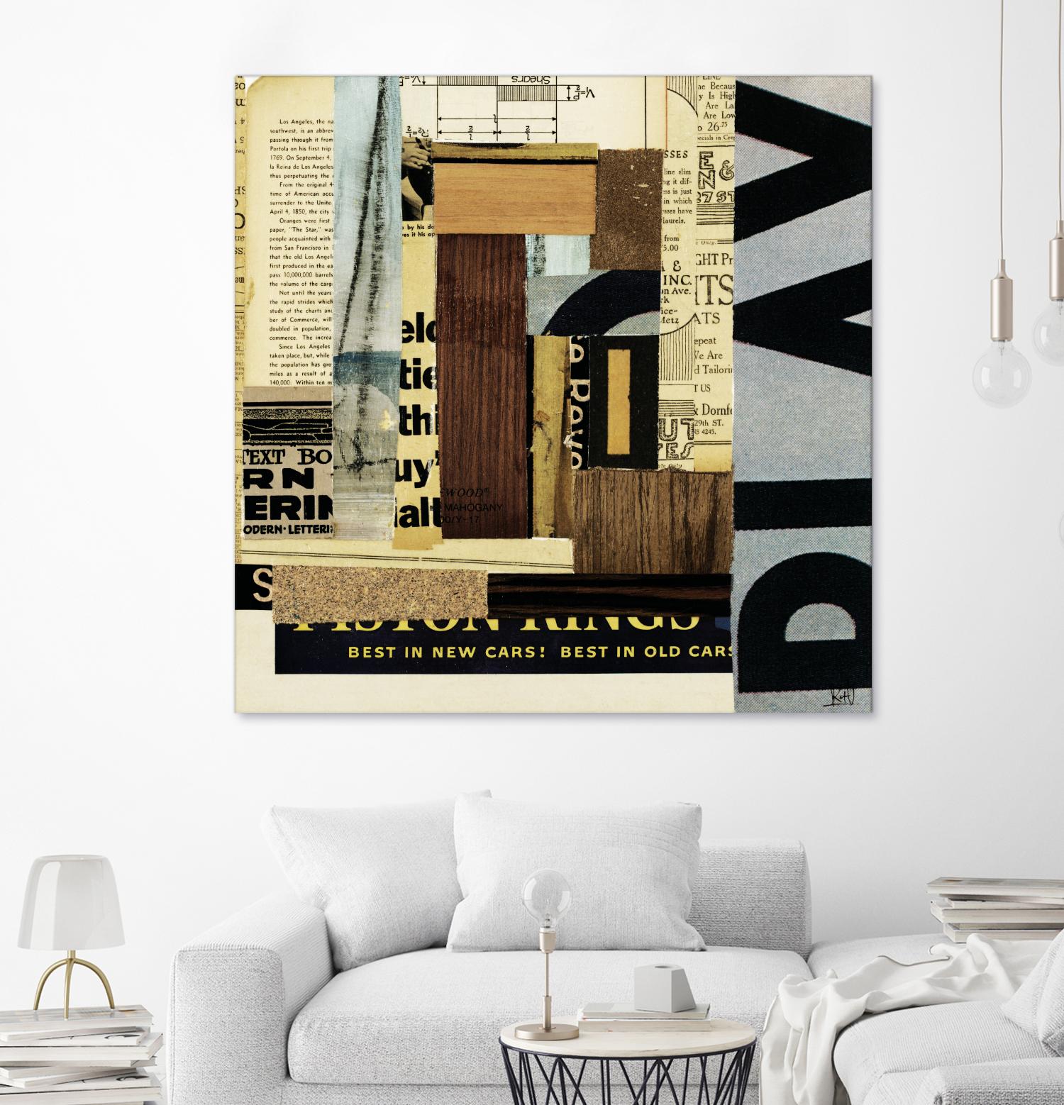 Emerge XIV by Kelsey Hochstatter on GIANT ART - grey contemporary