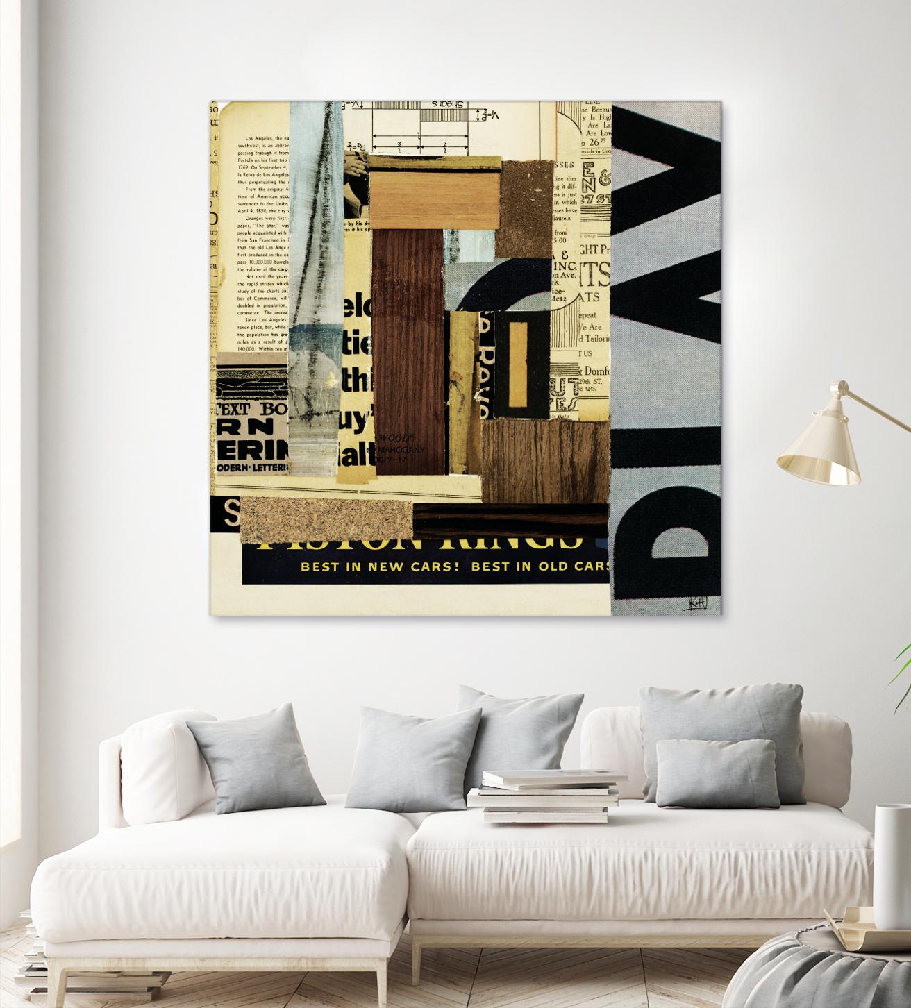 Emerge XIV by Kelsey Hochstatter on GIANT ART - grey contemporary