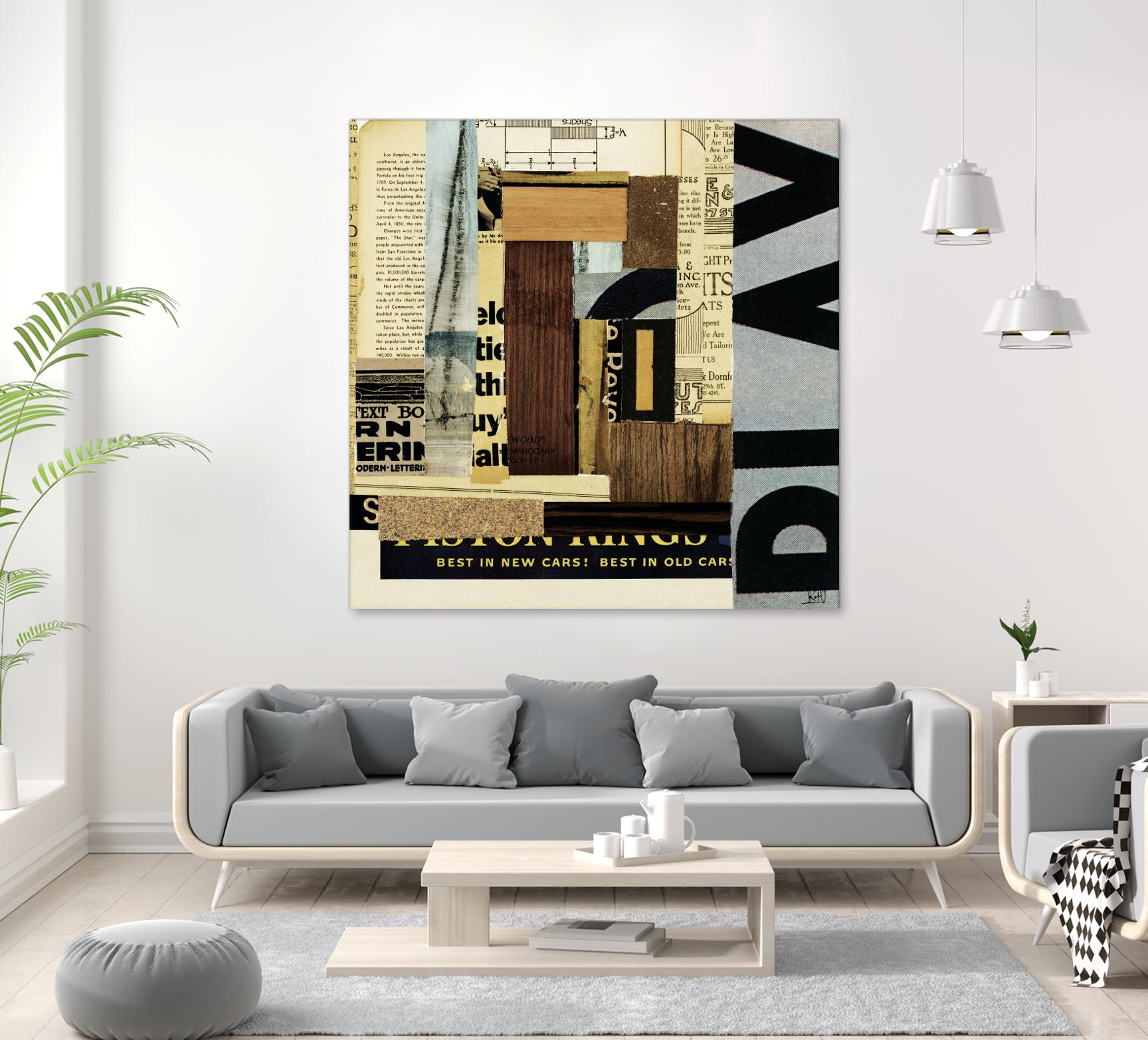 Emerge XIV by Kelsey Hochstatter on GIANT ART - grey contemporary