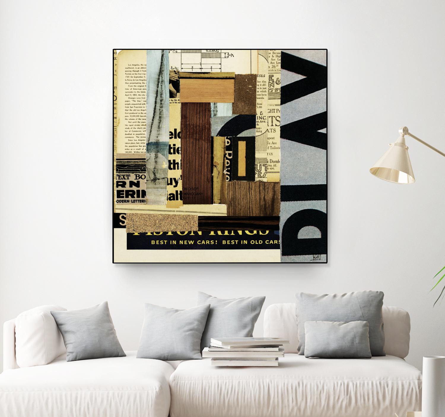 Emerge XIV by Kelsey Hochstatter on GIANT ART - grey contemporary