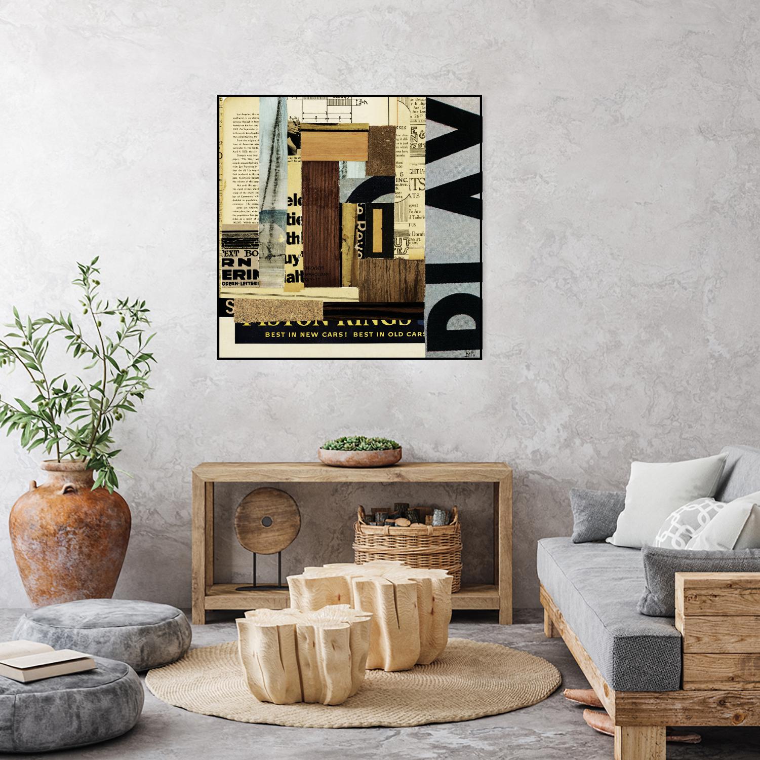 Emerge XIV by Kelsey Hochstatter on GIANT ART - grey contemporary