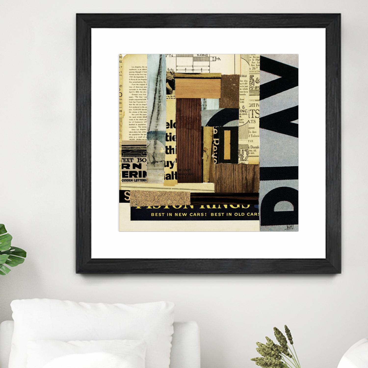 Emerge XIV by Kelsey Hochstatter on GIANT ART - grey contemporary