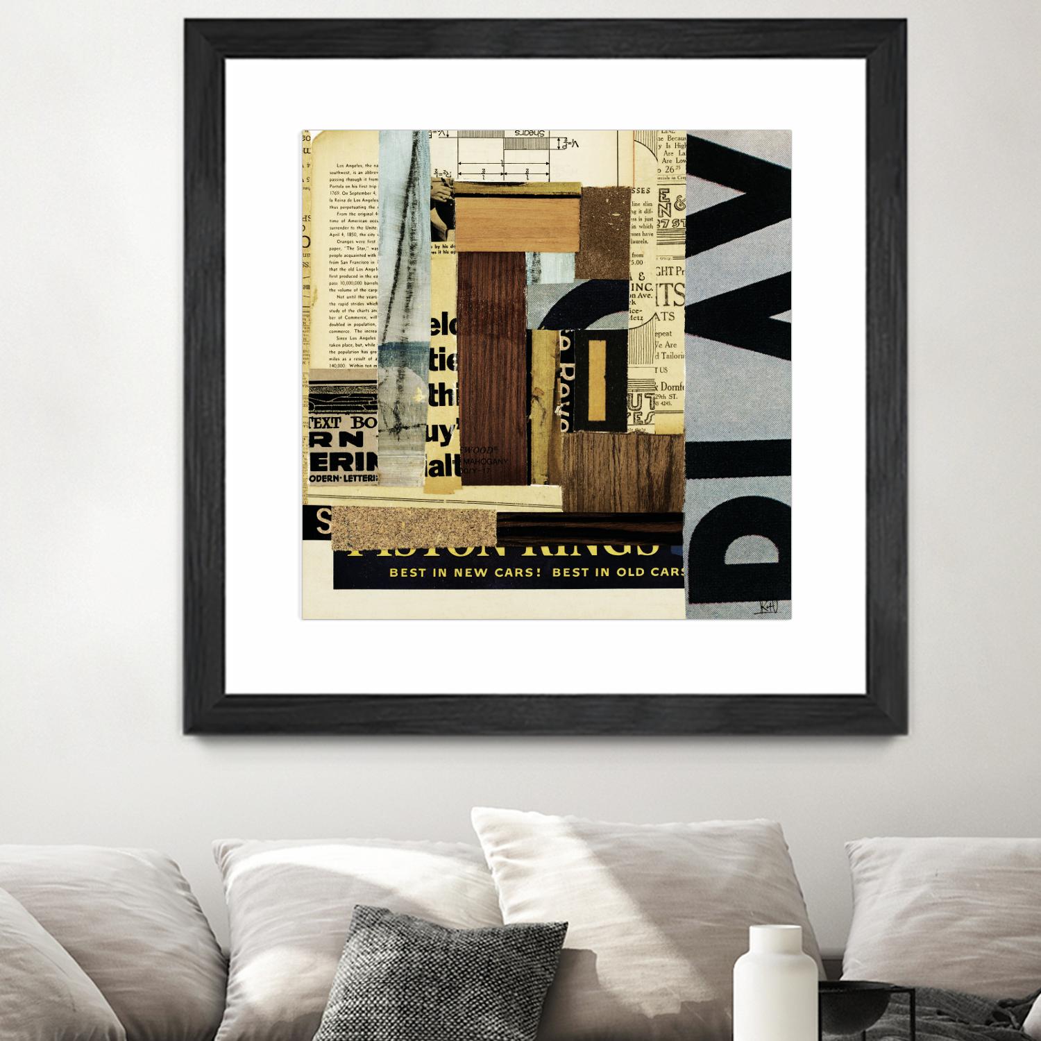 Emerge XIV by Kelsey Hochstatter on GIANT ART - grey contemporary