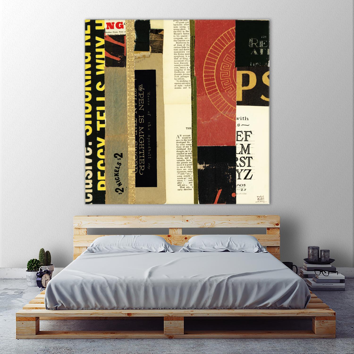 Emerge XV by Kelsey Hochstatter on GIANT ART - red contemporary