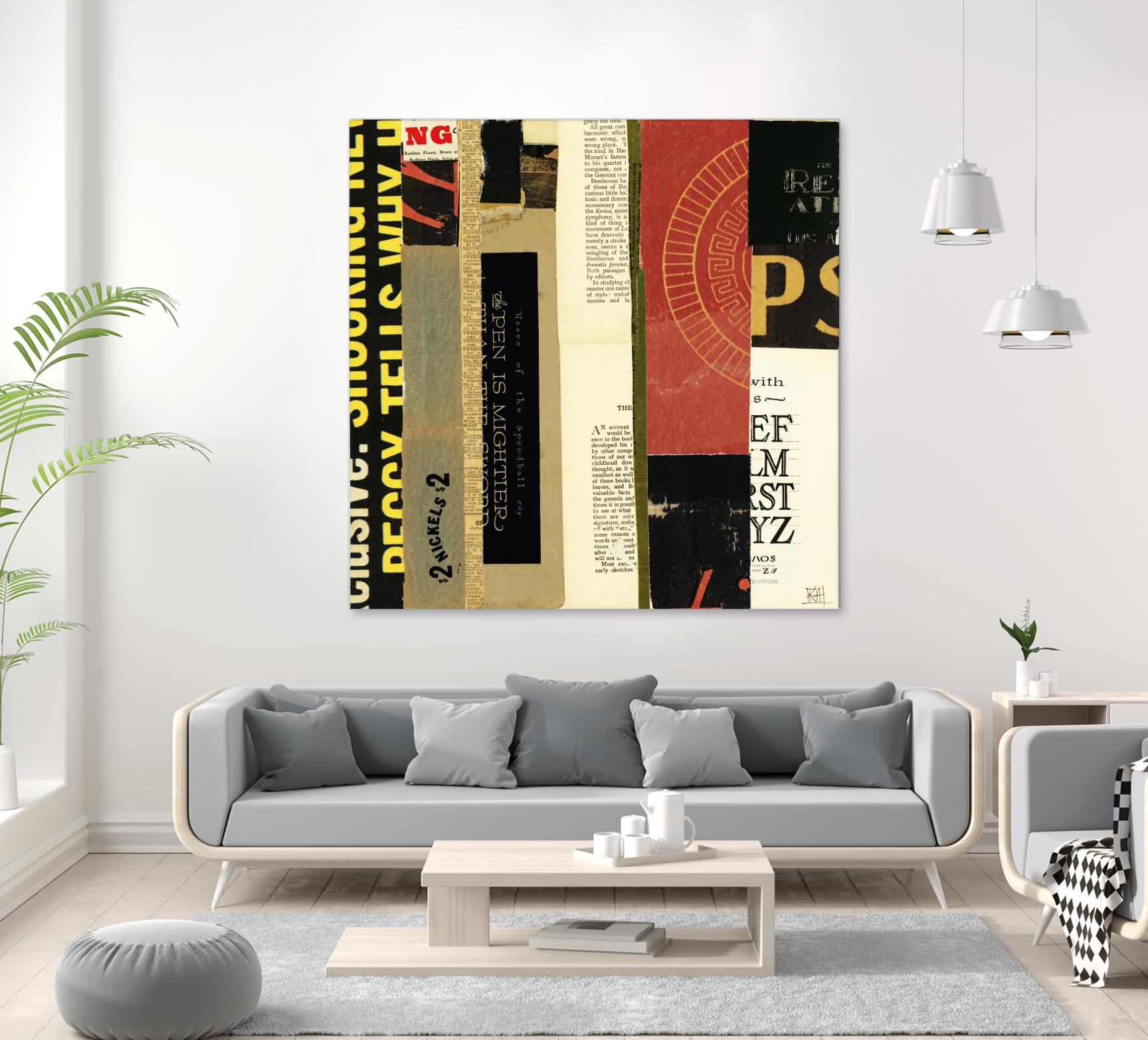 Emerge XV by Kelsey Hochstatter on GIANT ART - red contemporary