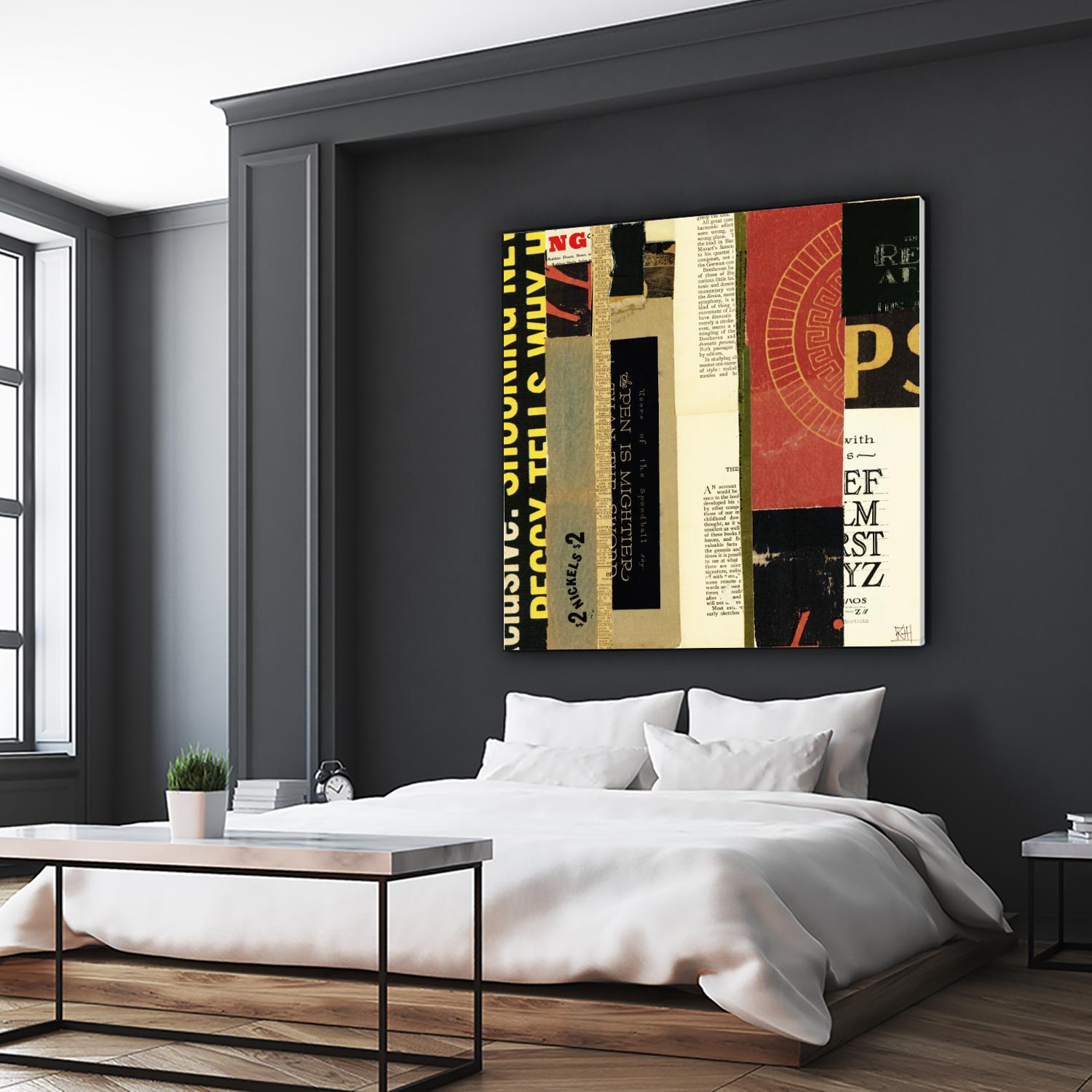 Emerge XV by Kelsey Hochstatter on GIANT ART - red contemporary