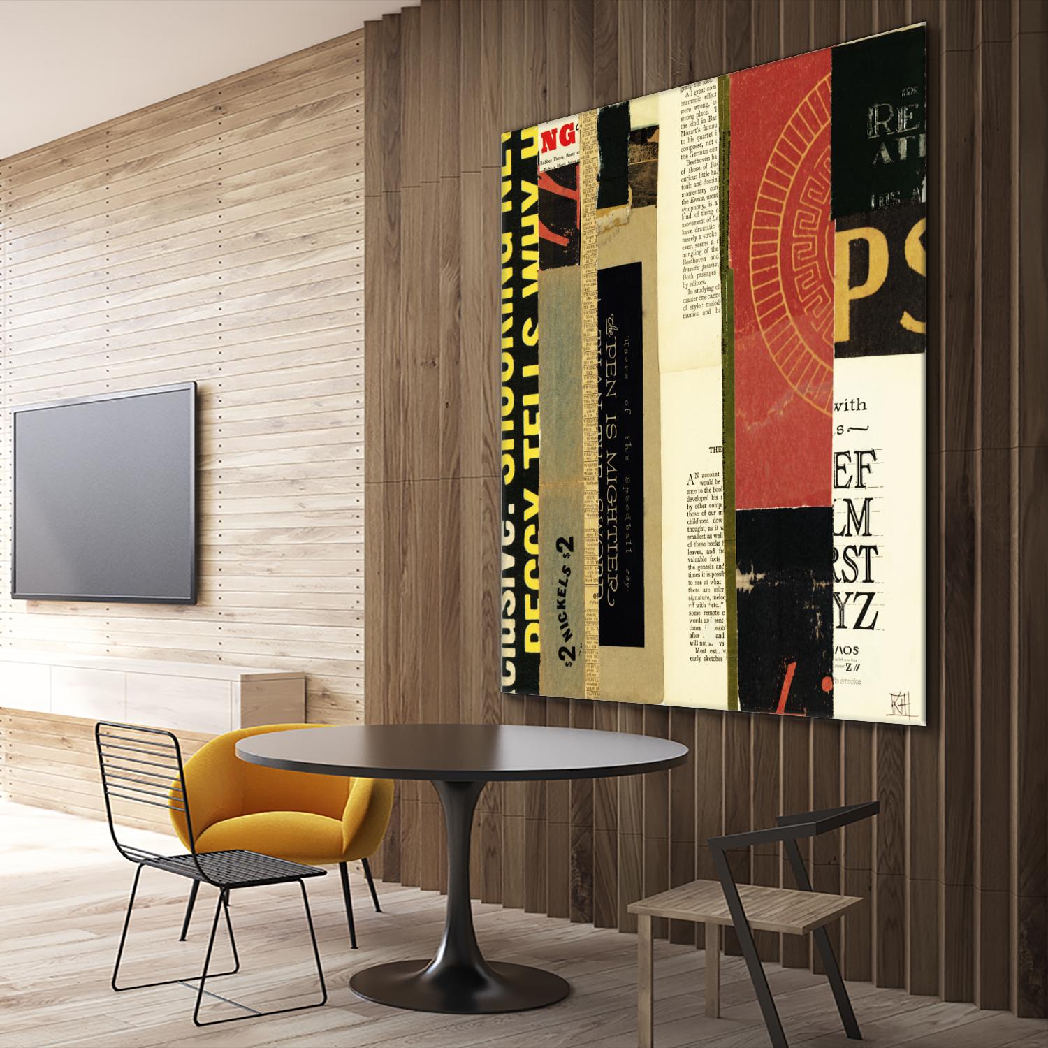 Emerge XV by Kelsey Hochstatter on GIANT ART - red contemporary