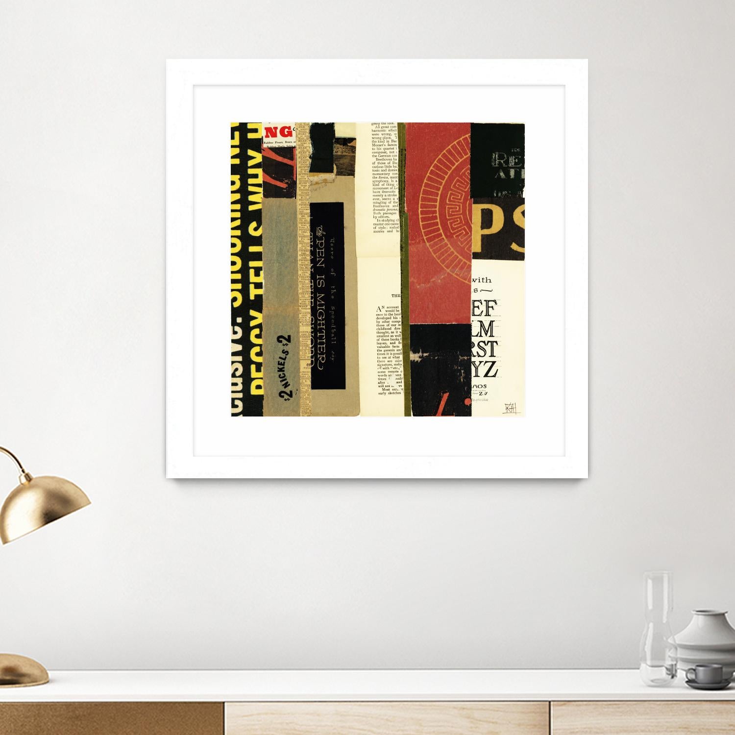 Emerge XV by Kelsey Hochstatter on GIANT ART - red contemporary