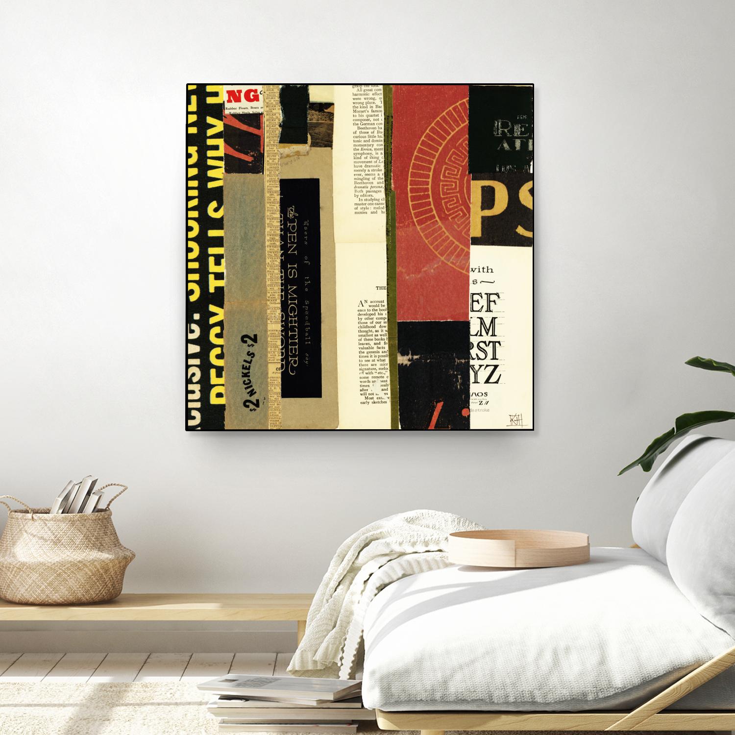 Emerge XV by Kelsey Hochstatter on GIANT ART - red contemporary