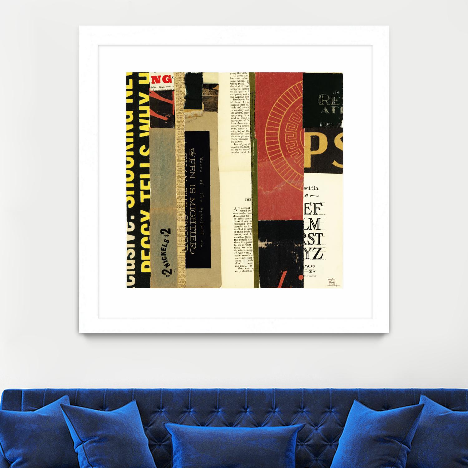 Emerge XV by Kelsey Hochstatter on GIANT ART - red contemporary