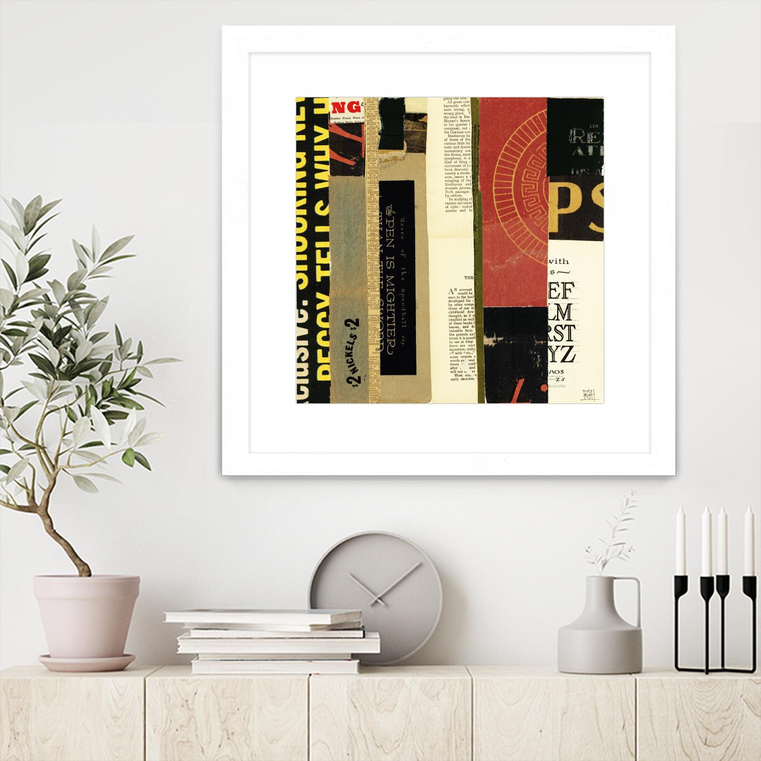 Emerge XV by Kelsey Hochstatter on GIANT ART - red contemporary