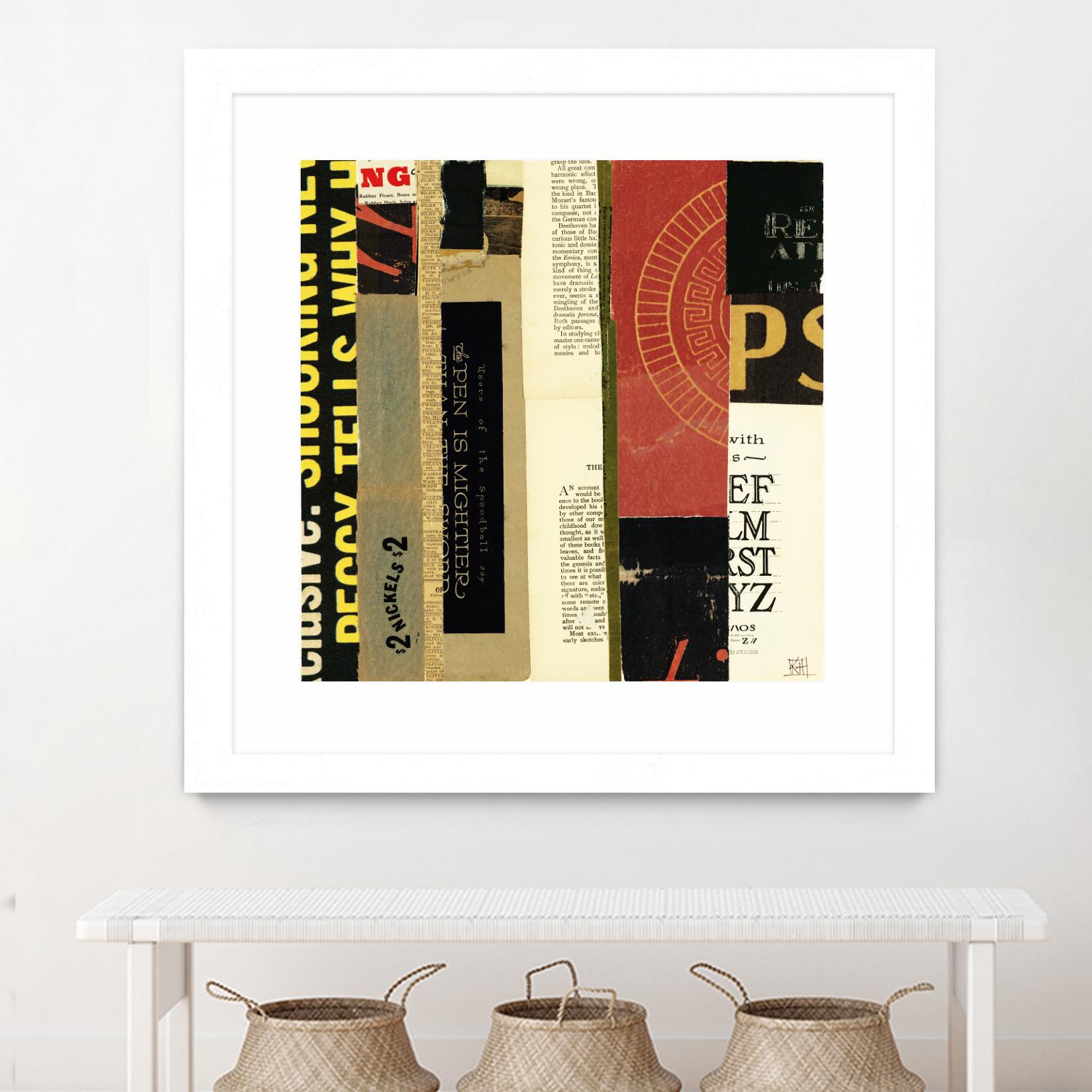 Emerge XV by Kelsey Hochstatter on GIANT ART - red contemporary