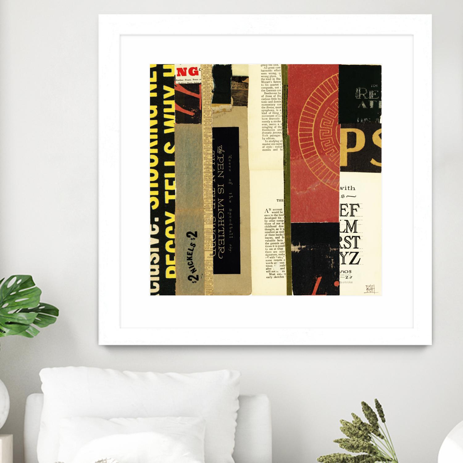 Emerge XV by Kelsey Hochstatter on GIANT ART - red contemporary