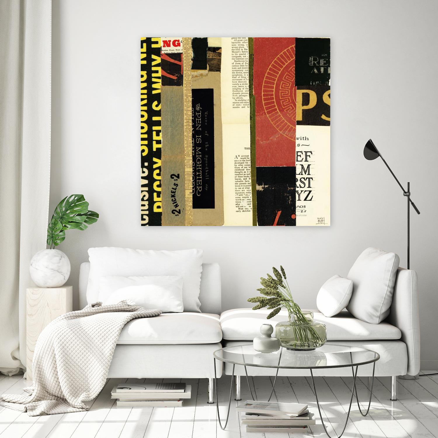 Emerge XV by Kelsey Hochstatter on GIANT ART - red contemporary