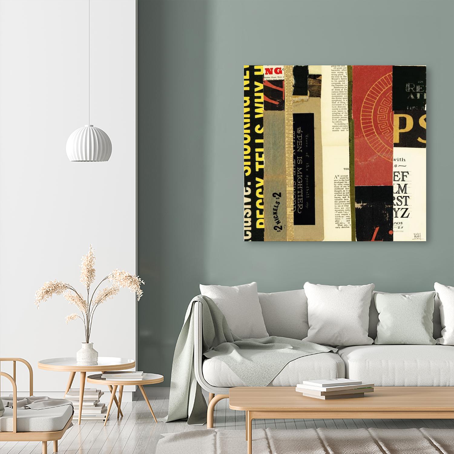 Emerge XV by Kelsey Hochstatter on GIANT ART - red contemporary