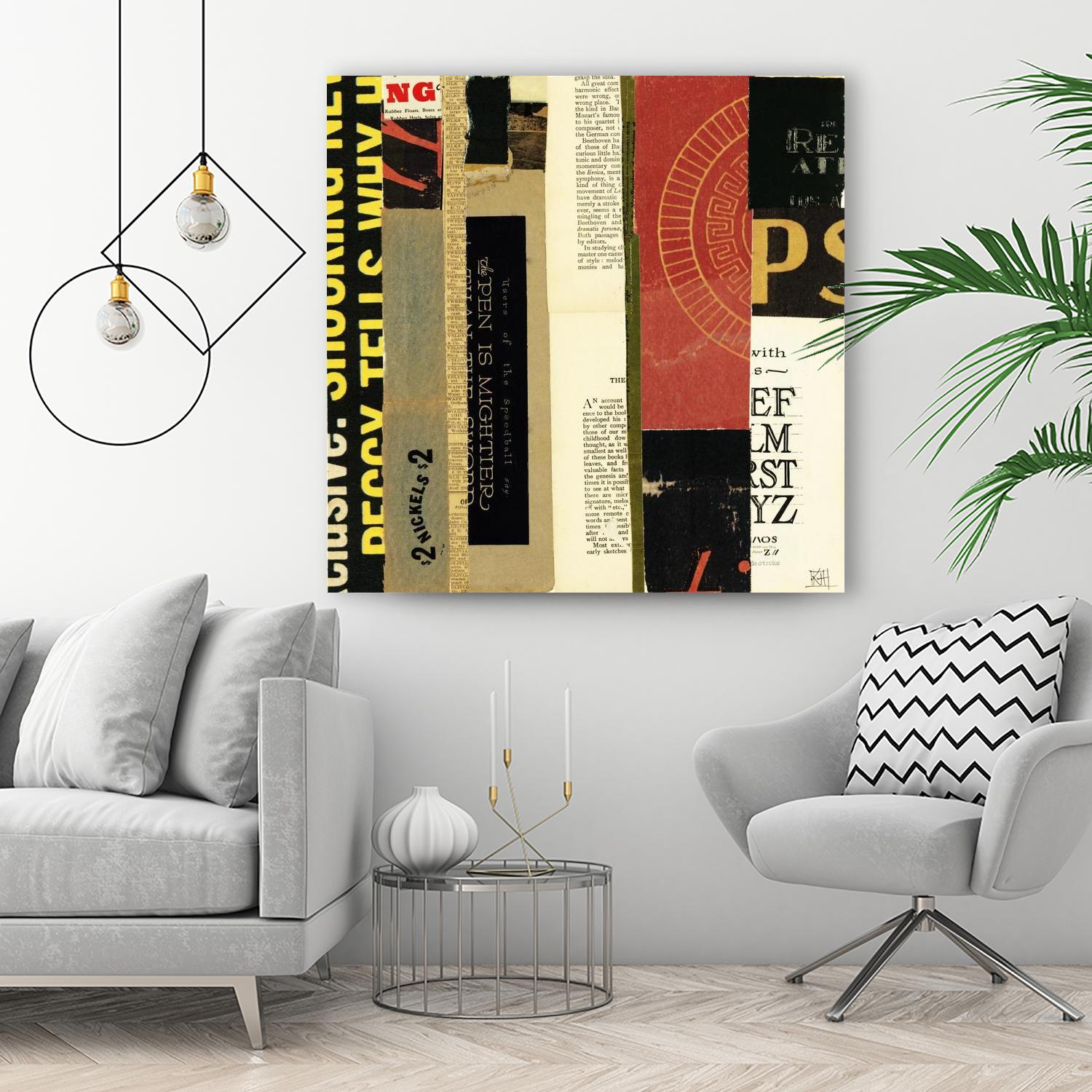 Emerge XV by Kelsey Hochstatter on GIANT ART - red contemporary