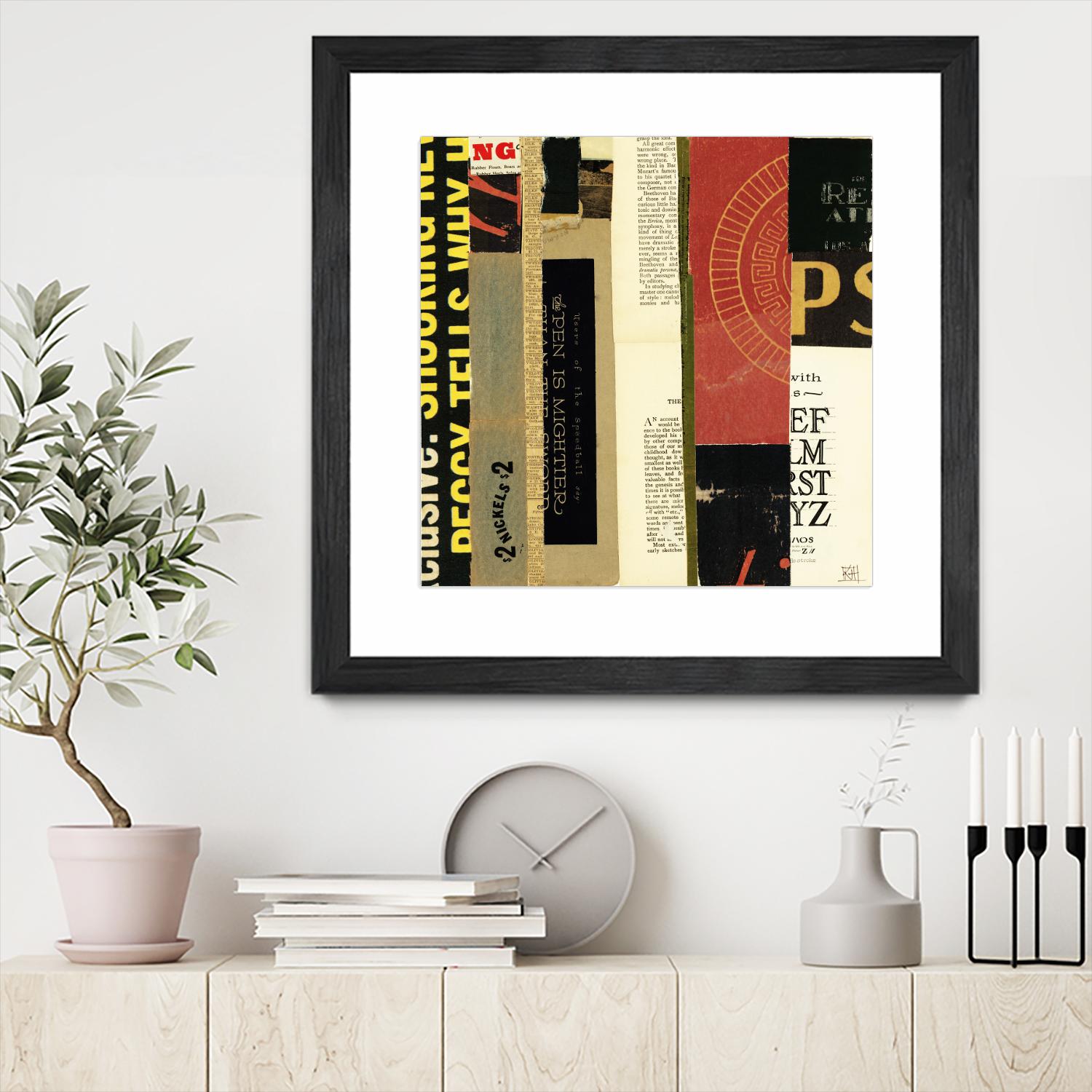 Emerge XV by Kelsey Hochstatter on GIANT ART - red contemporary