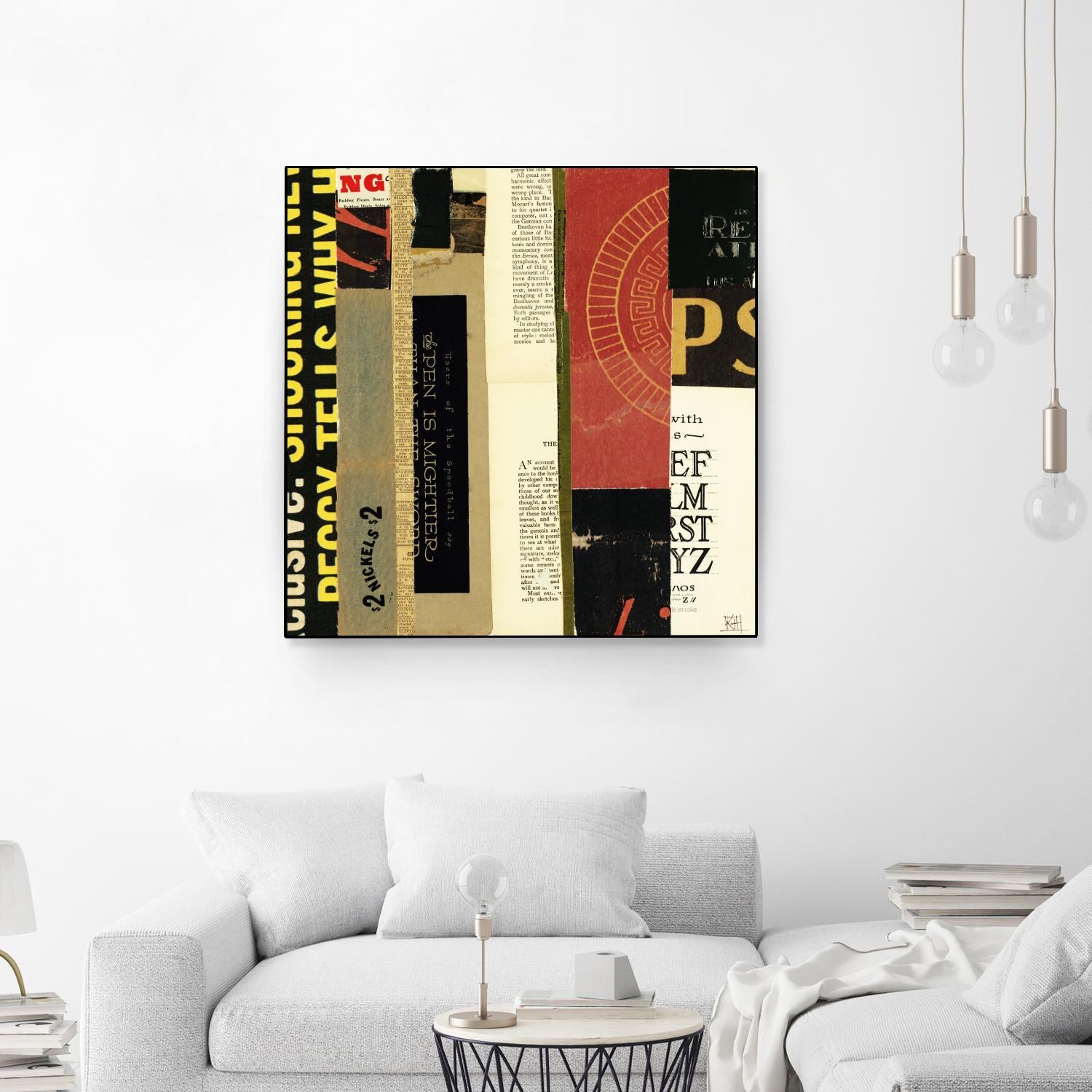 Emerge XV by Kelsey Hochstatter on GIANT ART - red contemporary