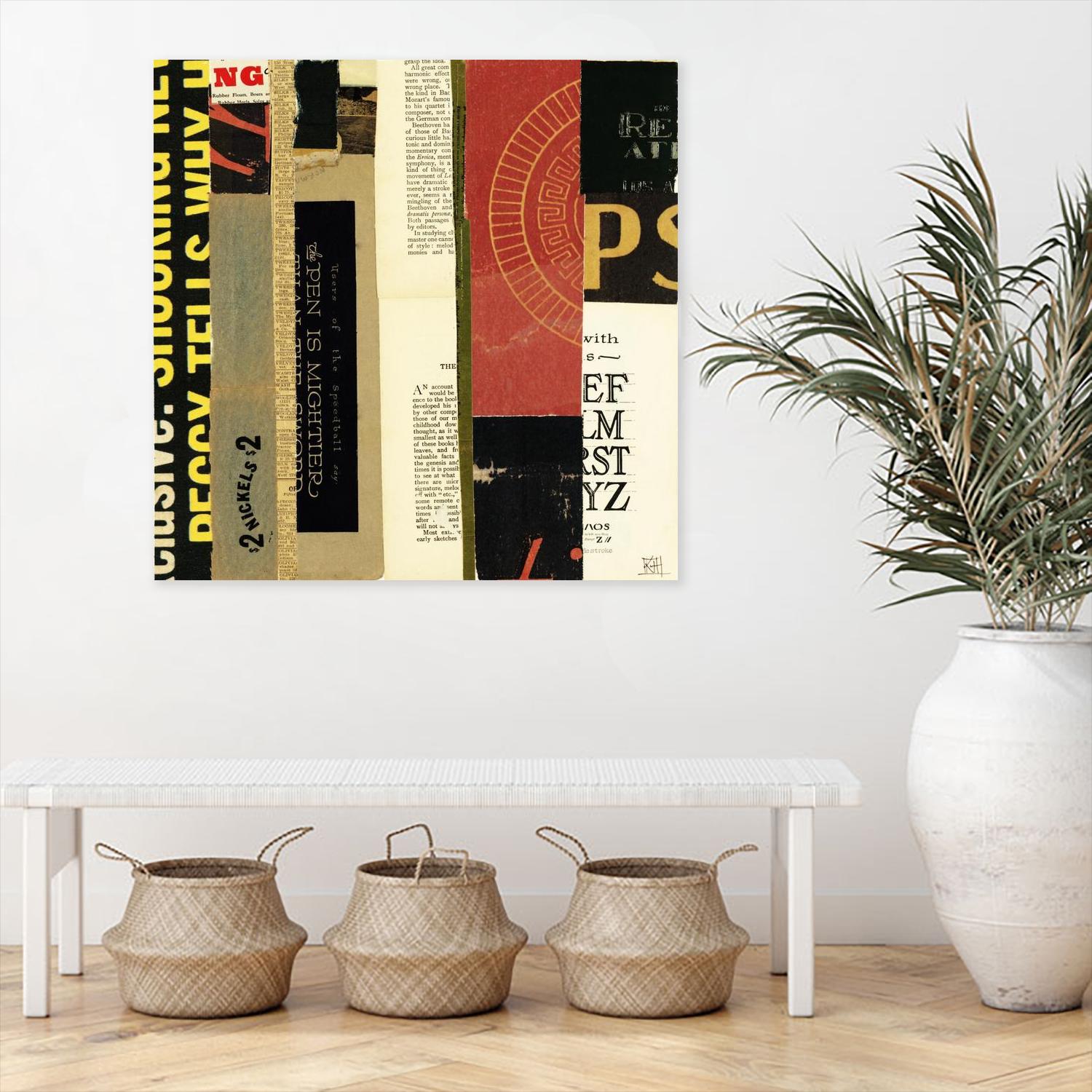 Emerge XV by Kelsey Hochstatter on GIANT ART - red contemporary