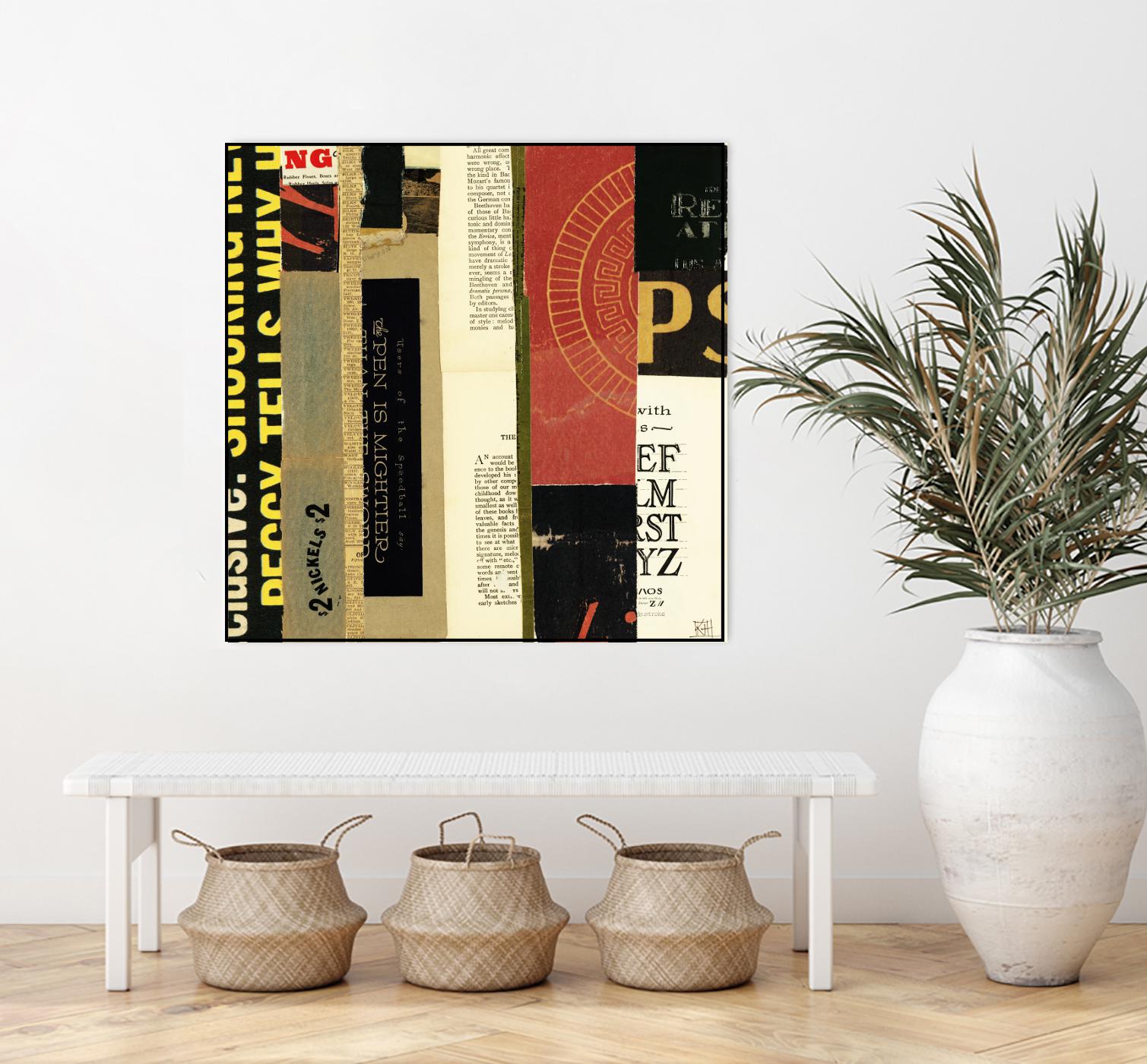 Emerge XV by Kelsey Hochstatter on GIANT ART - red contemporary