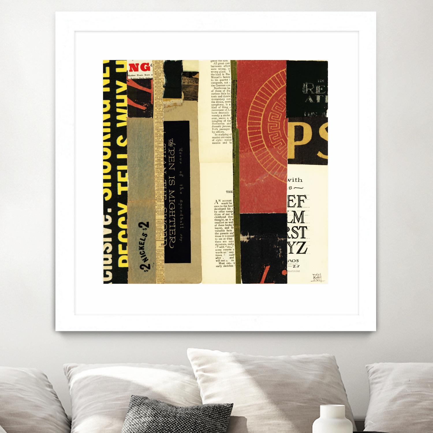 Emerge XV by Kelsey Hochstatter on GIANT ART - red contemporary