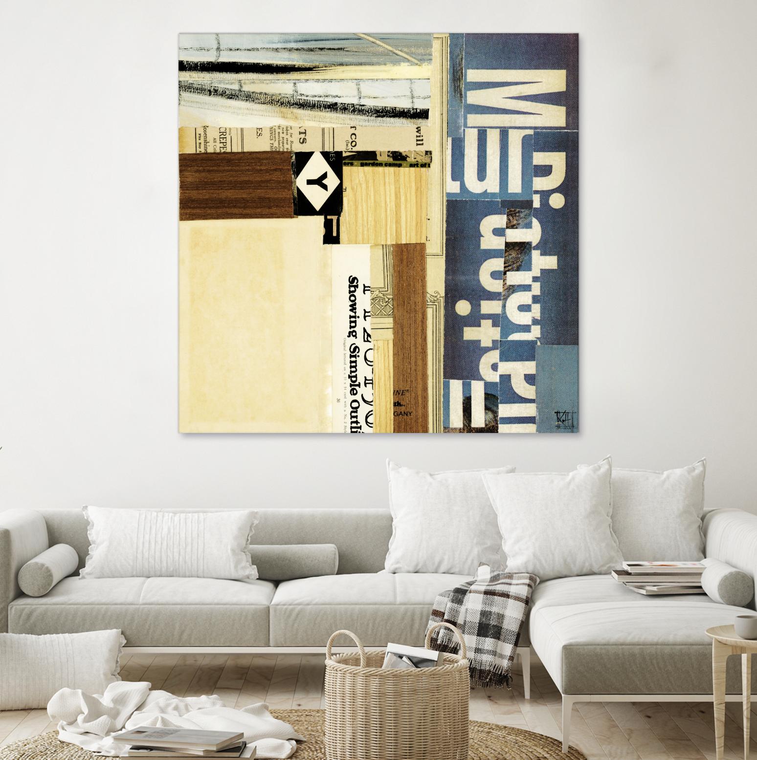 Emerge XVII by Kelsey Hochstatter on GIANT ART - beige contemporary