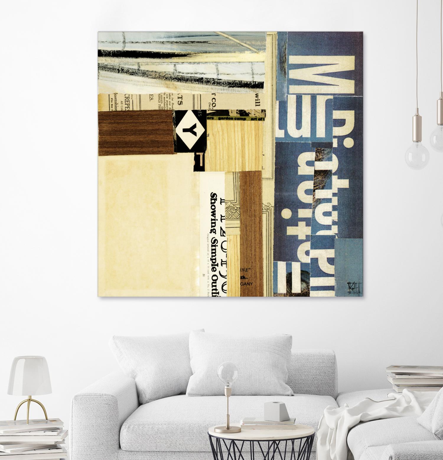 Emerge XVII by Kelsey Hochstatter on GIANT ART - beige contemporary