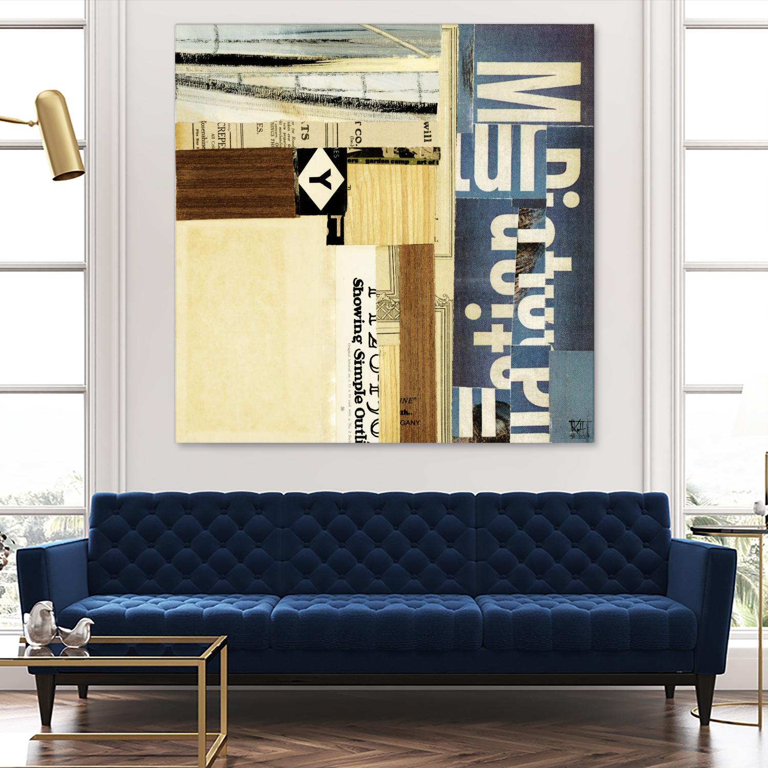 Emerge XVII by Kelsey Hochstatter on GIANT ART - beige contemporary