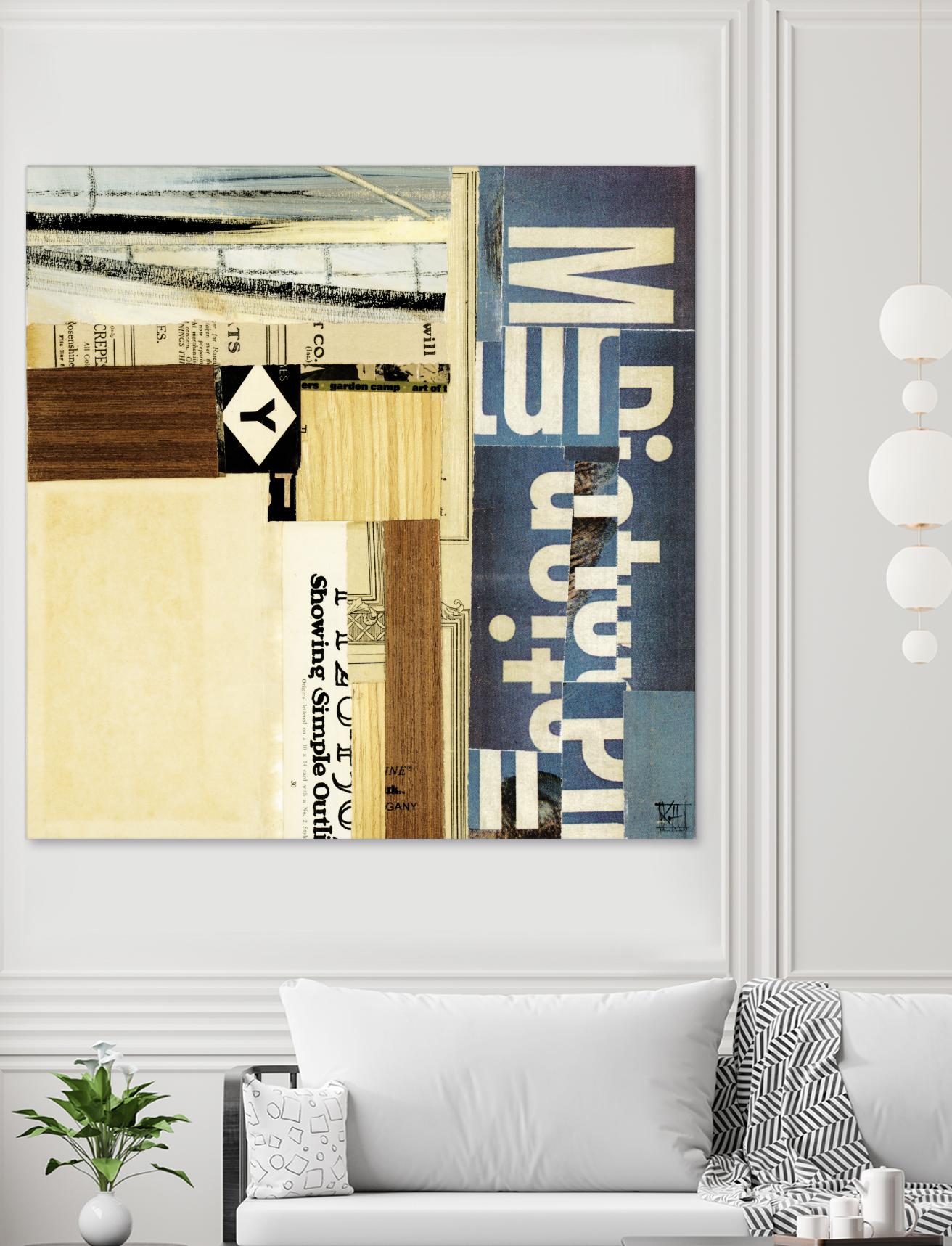 Emerge XVII by Kelsey Hochstatter on GIANT ART - beige contemporary