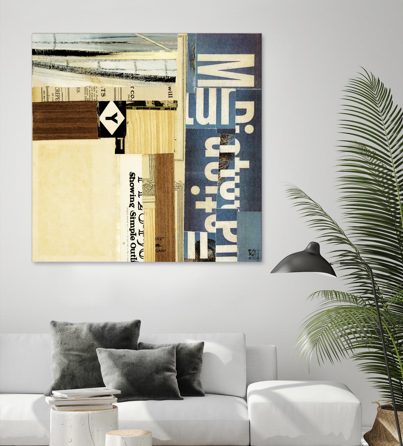 Emerge XVII by Kelsey Hochstatter on GIANT ART - beige contemporary