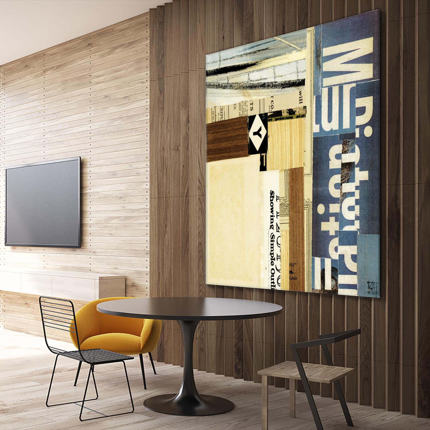 Emerge XVII by Kelsey Hochstatter on GIANT ART - beige contemporary