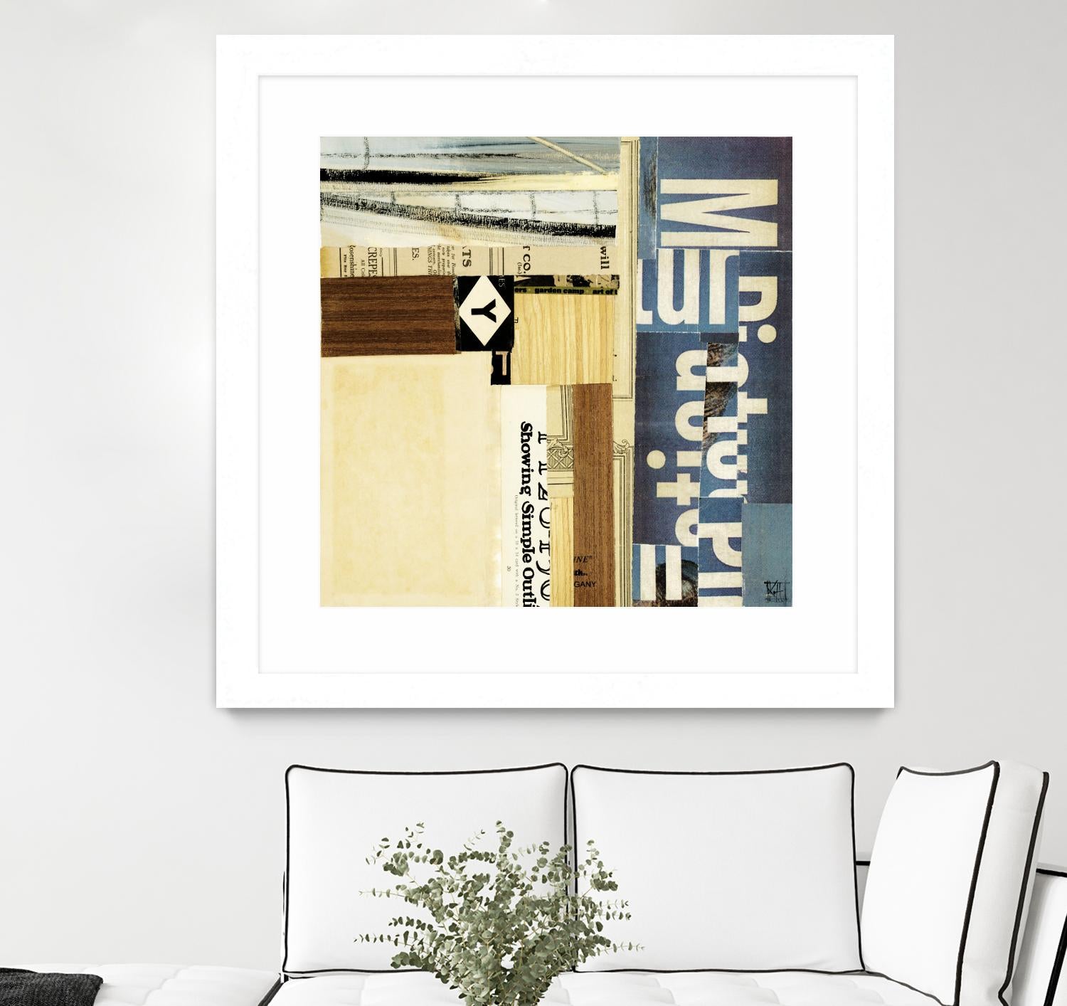 Emerge XVII by Kelsey Hochstatter on GIANT ART - beige contemporary