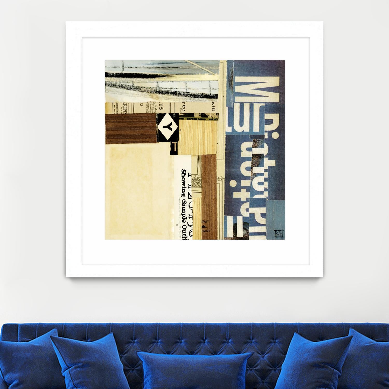 Emerge XVII by Kelsey Hochstatter on GIANT ART - beige contemporary