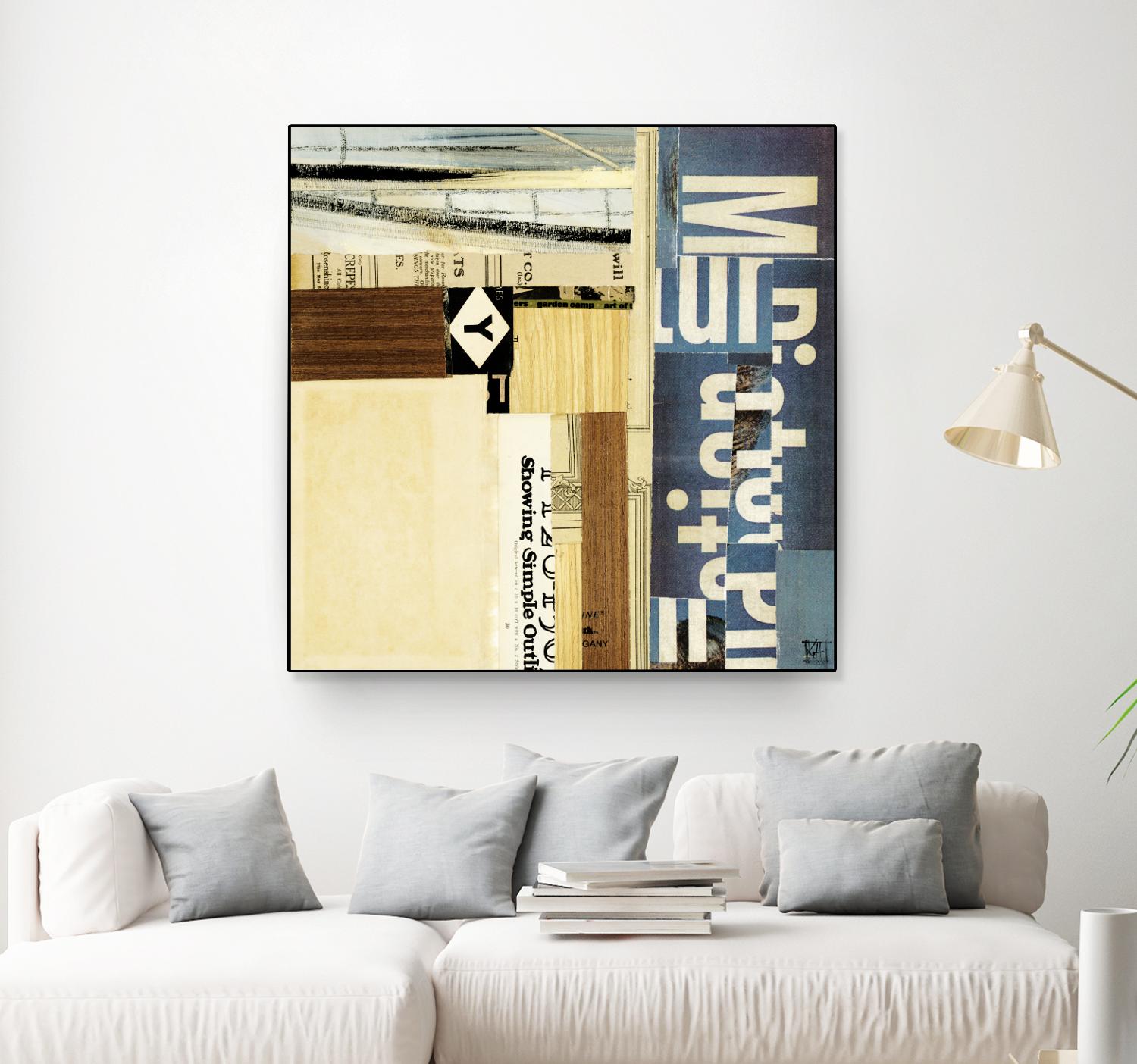 Emerge XVII by Kelsey Hochstatter on GIANT ART - beige contemporary