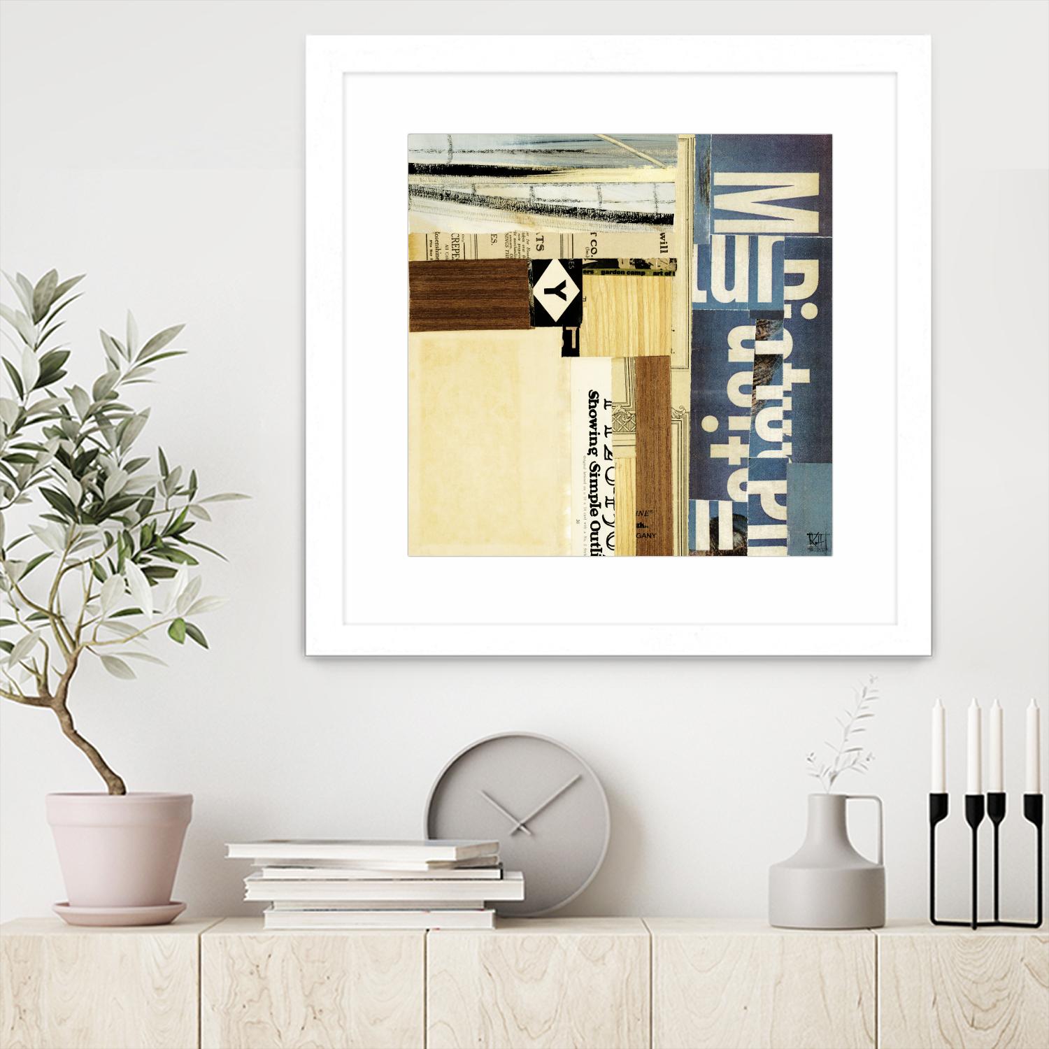 Emerge XVII by Kelsey Hochstatter on GIANT ART - beige contemporary