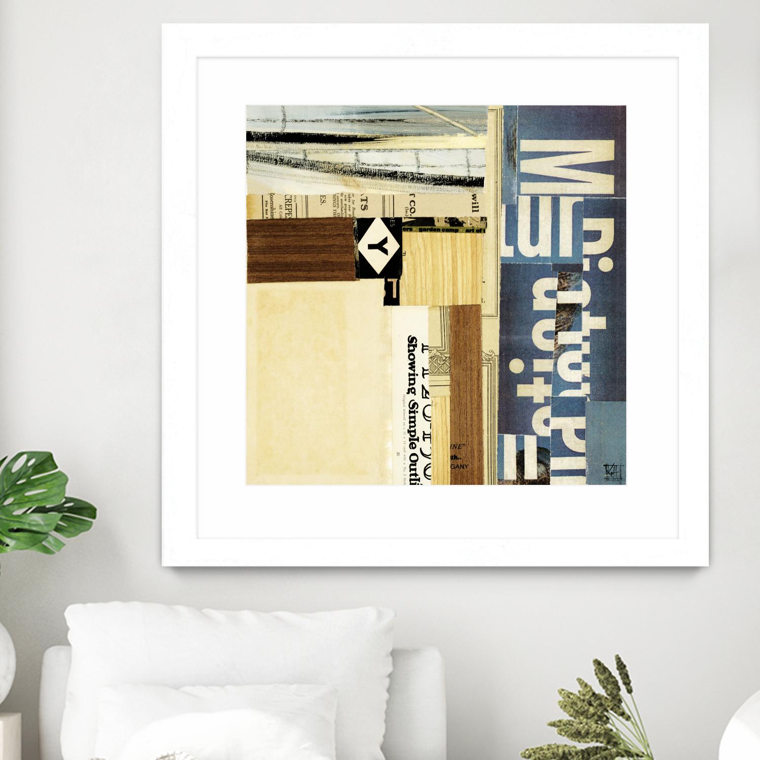 Emerge XVII by Kelsey Hochstatter on GIANT ART - beige contemporary