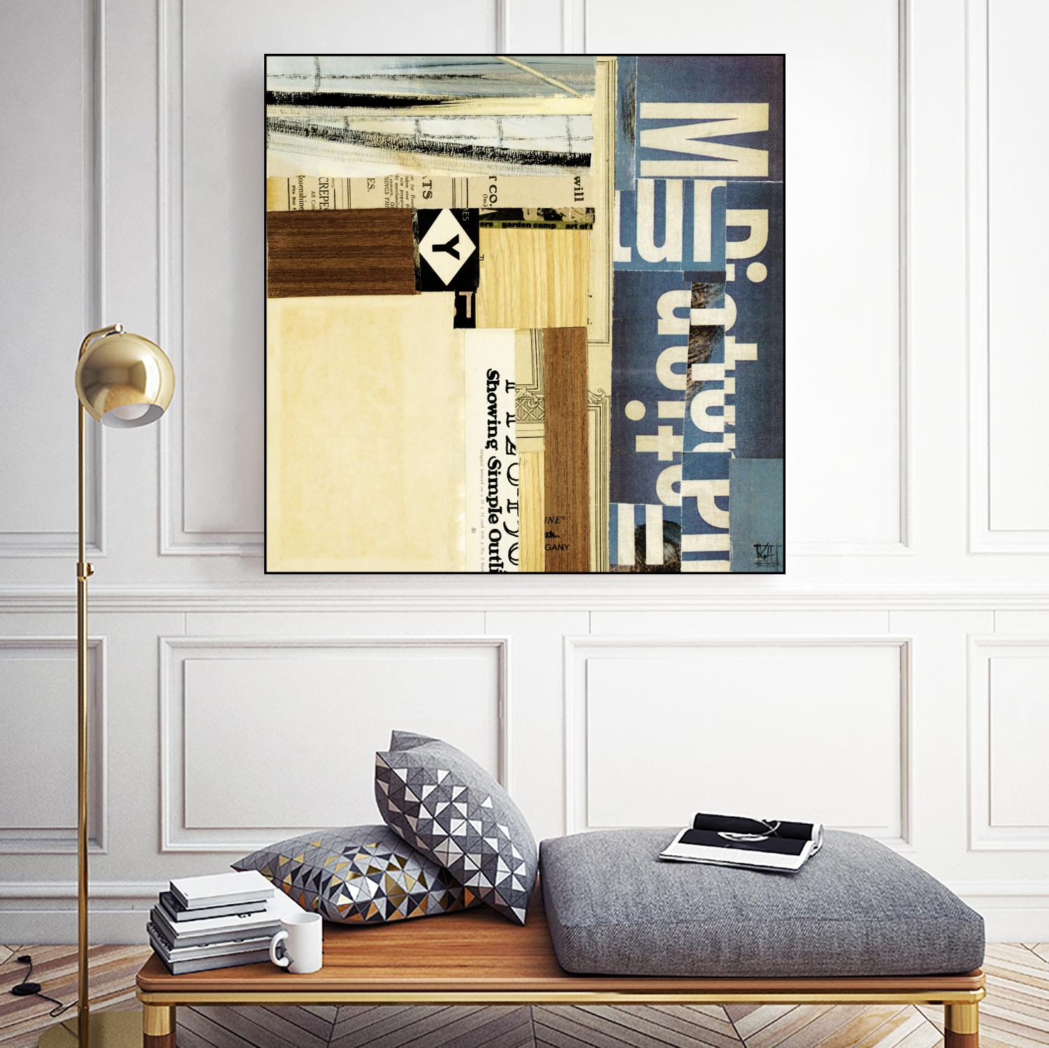 Emerge XVII by Kelsey Hochstatter on GIANT ART - beige contemporary