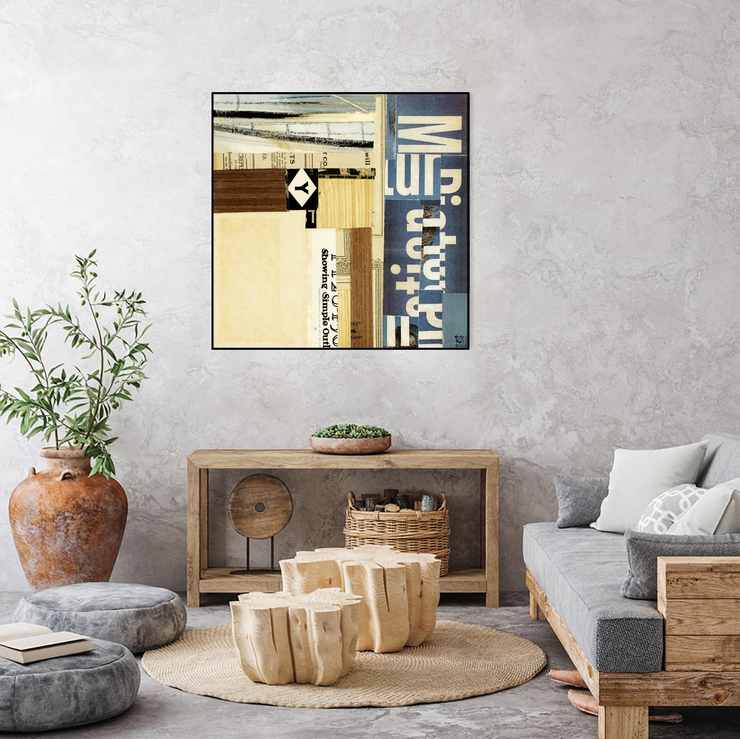 Emerge XVII by Kelsey Hochstatter on GIANT ART - beige contemporary