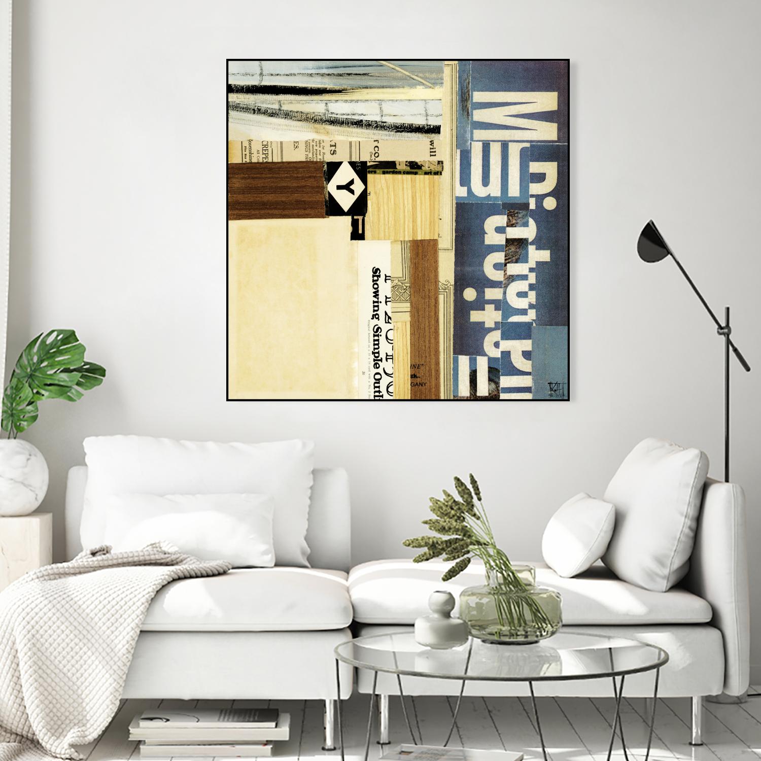 Emerge XVII by Kelsey Hochstatter on GIANT ART - beige contemporary