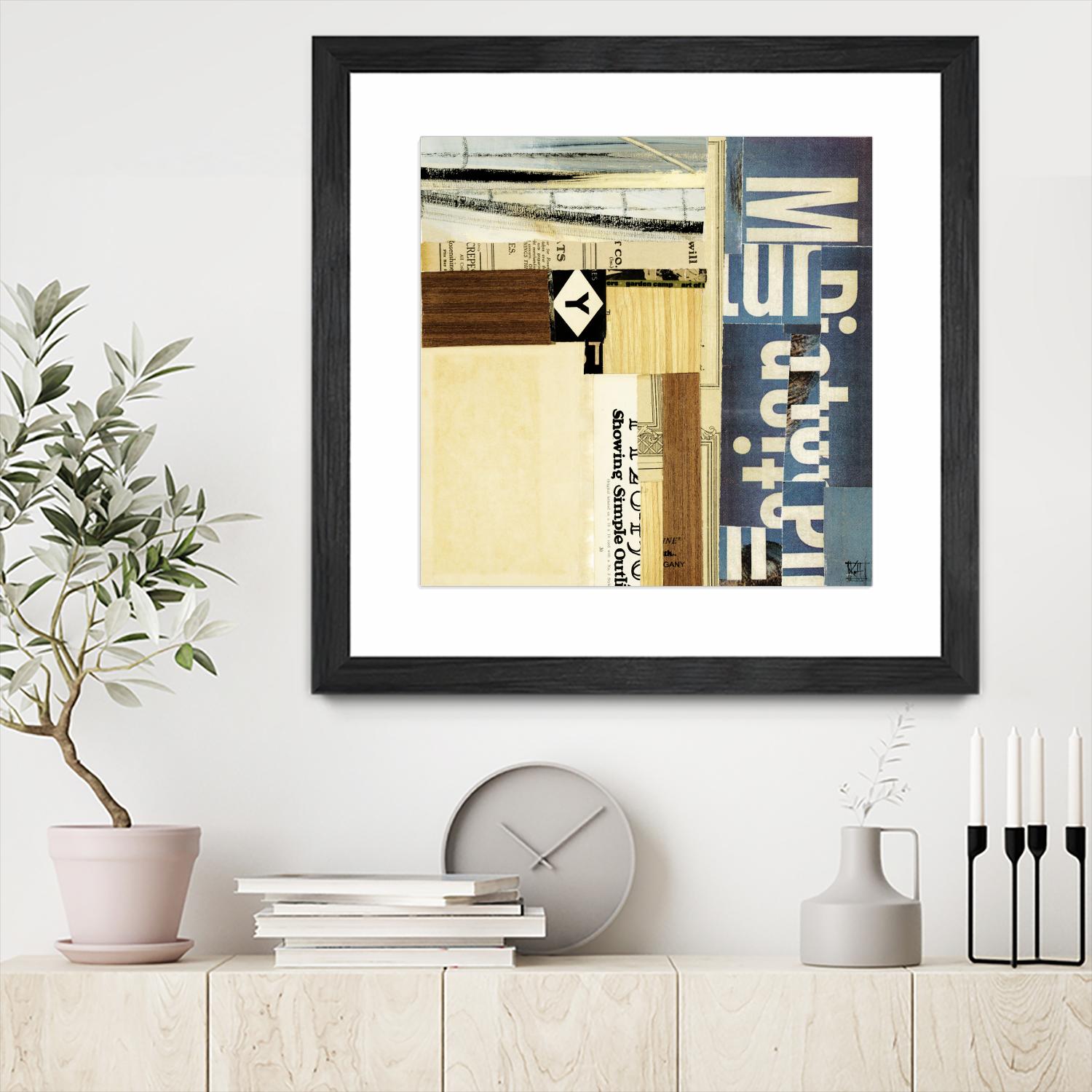 Emerge XVII by Kelsey Hochstatter on GIANT ART - beige contemporary