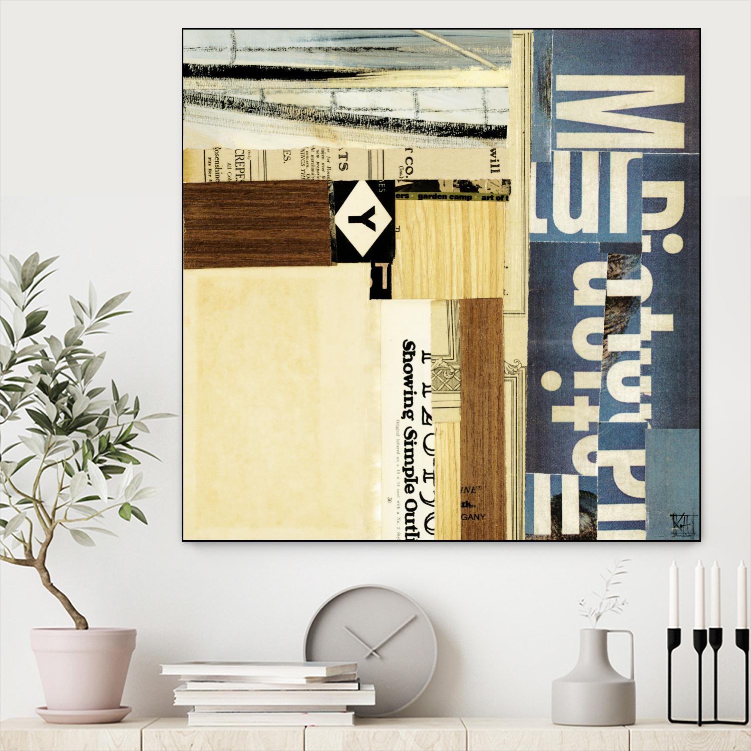 Emerge XVII by Kelsey Hochstatter on GIANT ART - beige contemporary