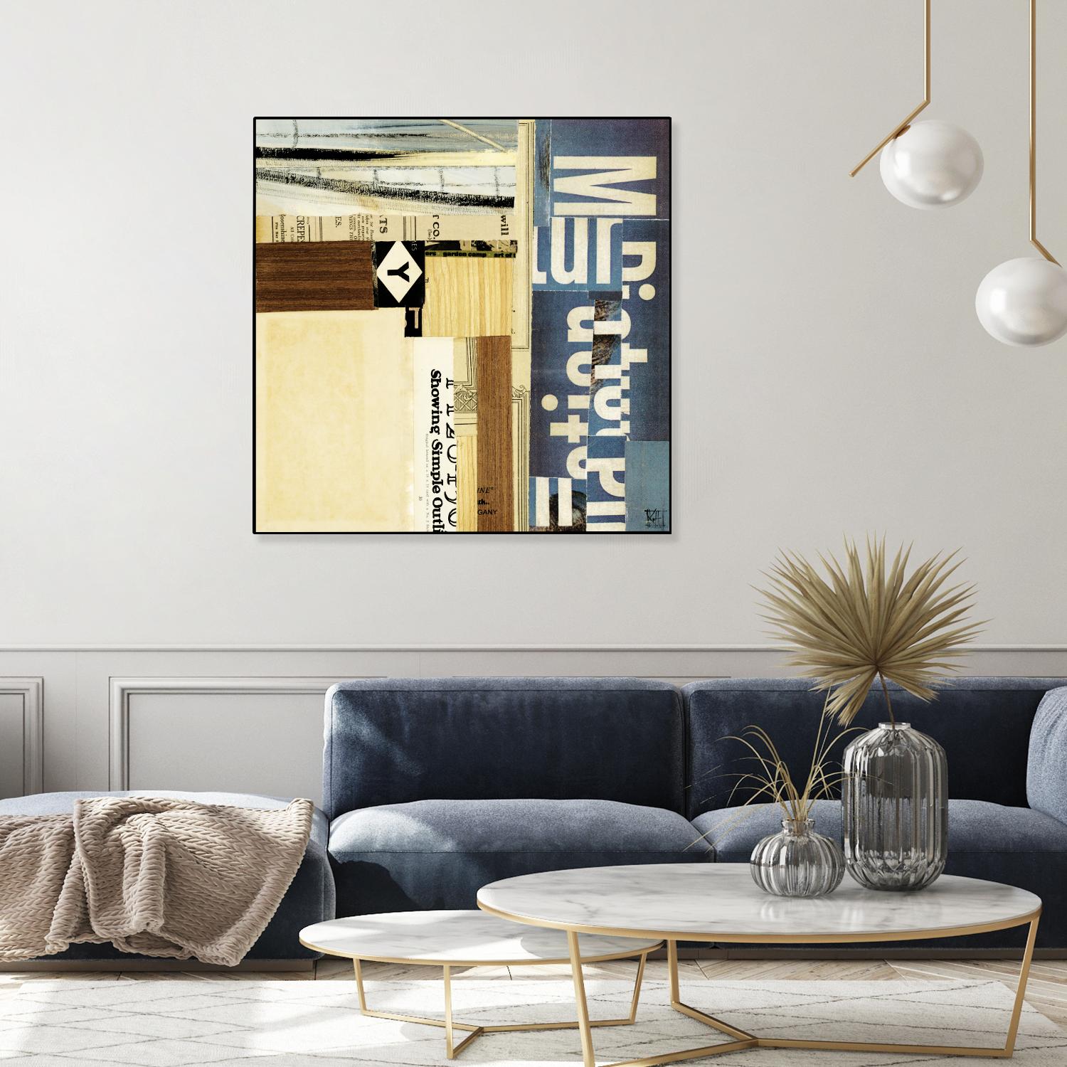 Emerge XVII by Kelsey Hochstatter on GIANT ART - beige contemporary