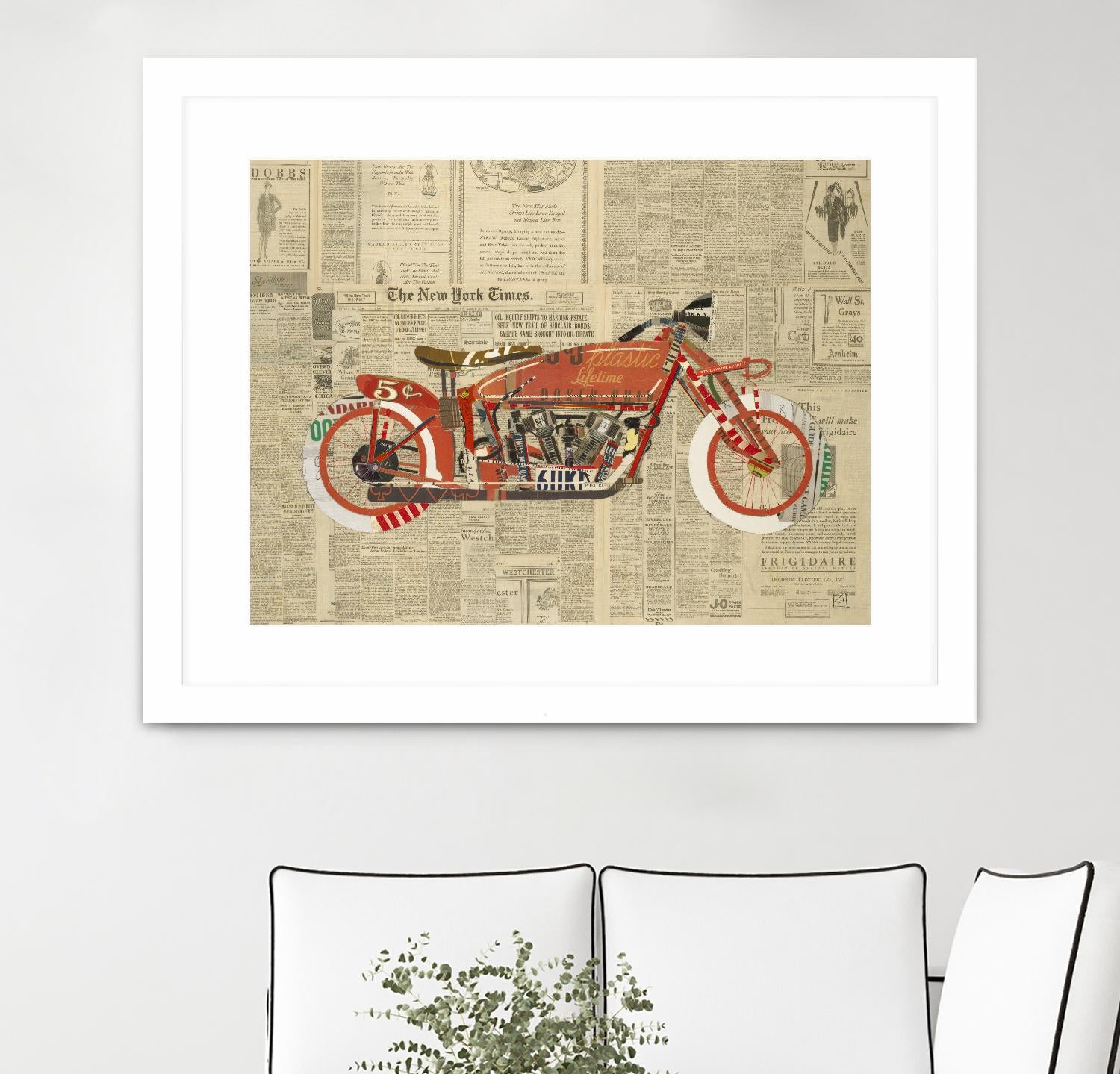 Vintage Red by Kelsey Hochstatter on GIANT ART - red vintage