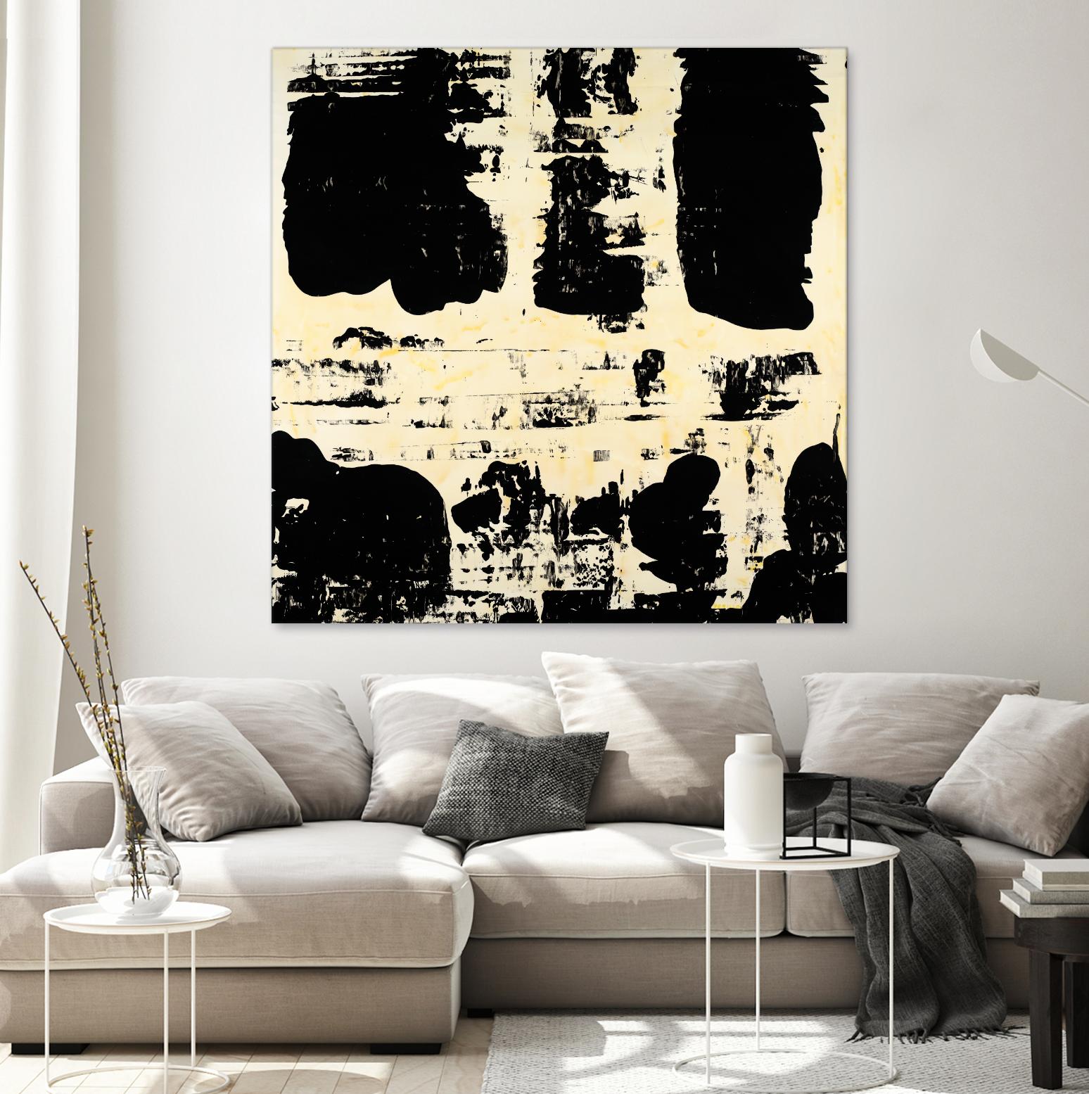 Canary Velocity by Jeff Iorillo on GIANT ART - black abstract